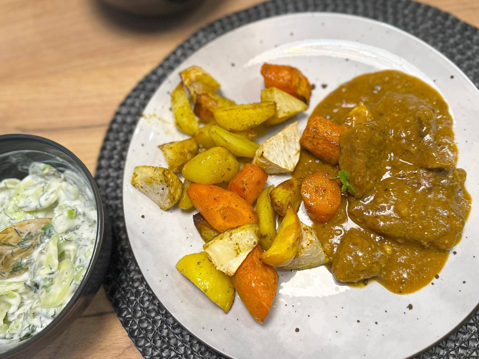 Szynka w sosie musztardowym - przepisy Cook4Me | Tefal