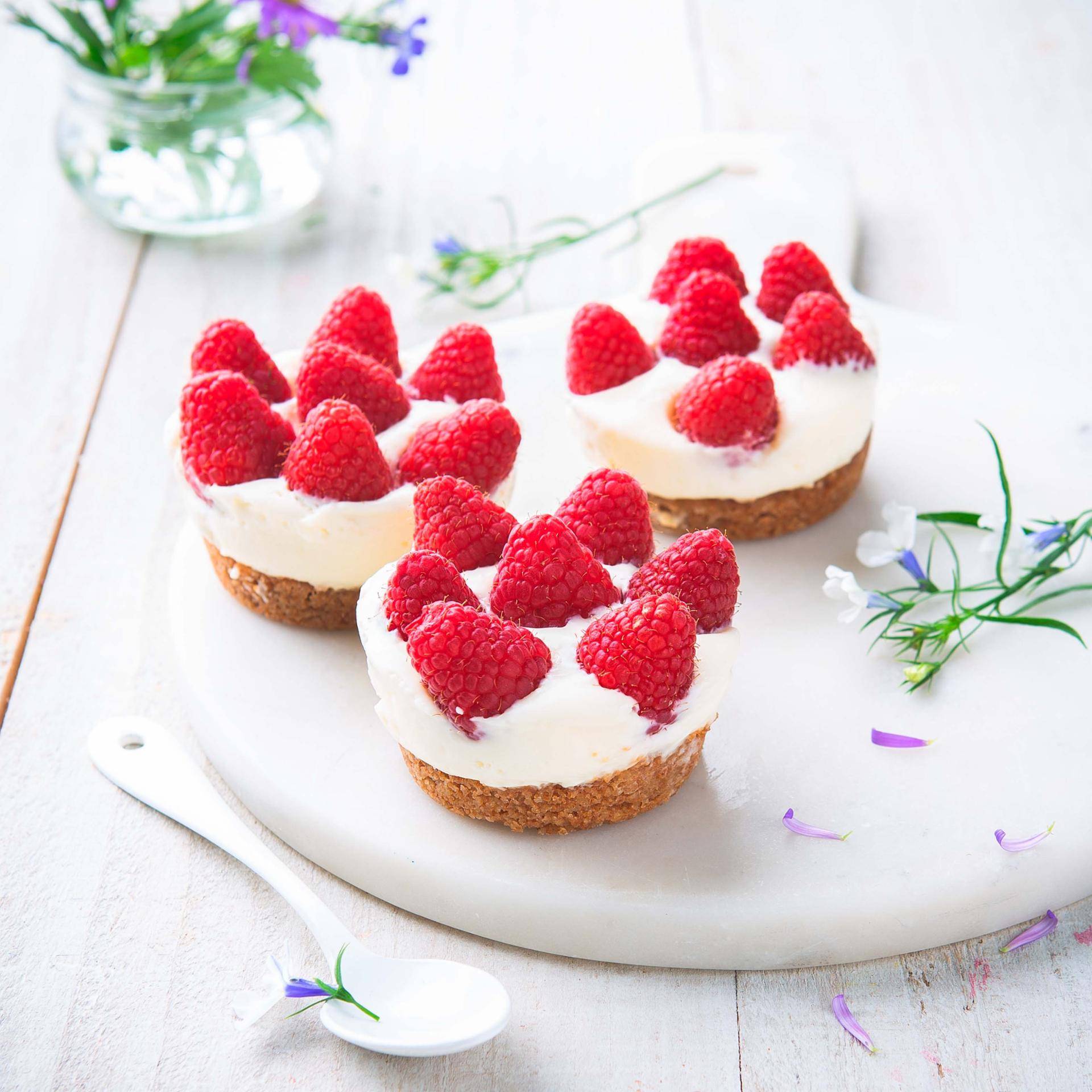 Sernik malinowo-imbirowy - przepisy Cake Factory | Tefal