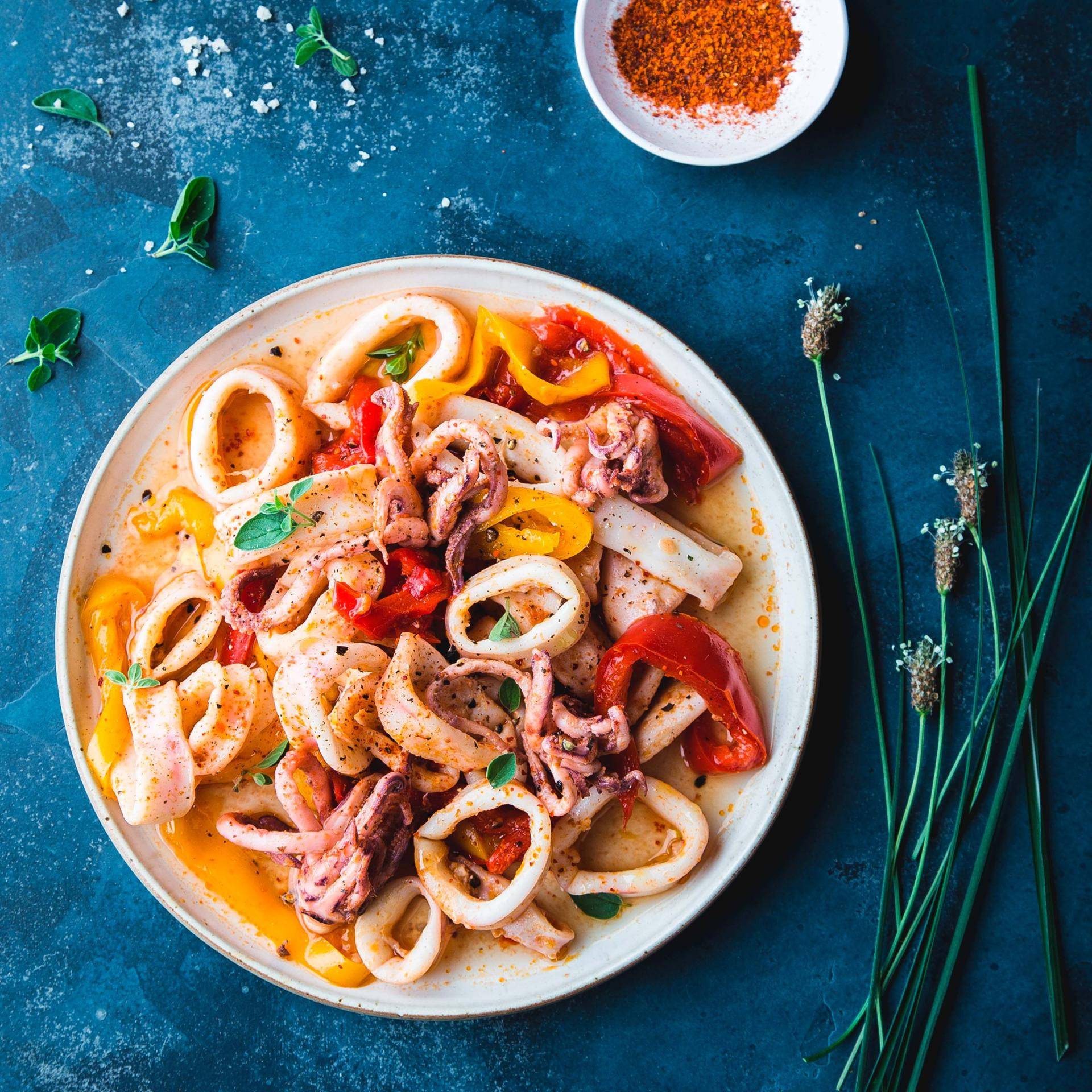 Kalmary po baskijsku - przepisy Cook4Me | Tefal