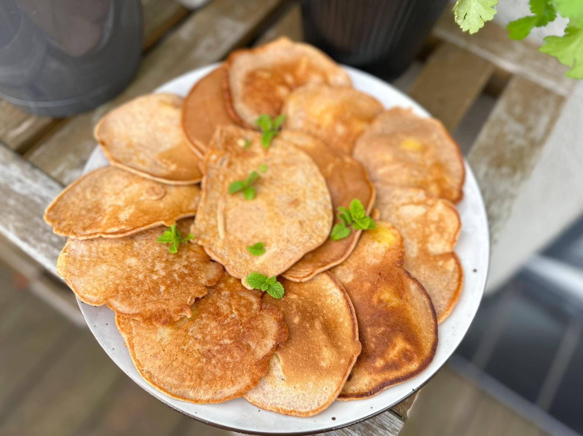 Racuchy z brzoskwinią i jabłkiem - przepisy Cook4Me | Tefal