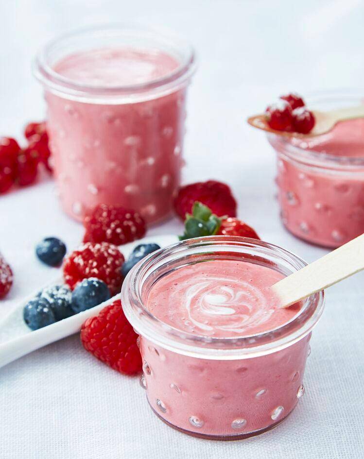 Mrożony jogurt z czerwonych owoców - przepisy Perfectmix + | Tefal