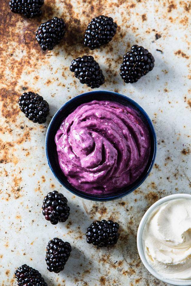 Sorbet z borówek i sera mascarpone - przepisy Perfectmix + | Tefal