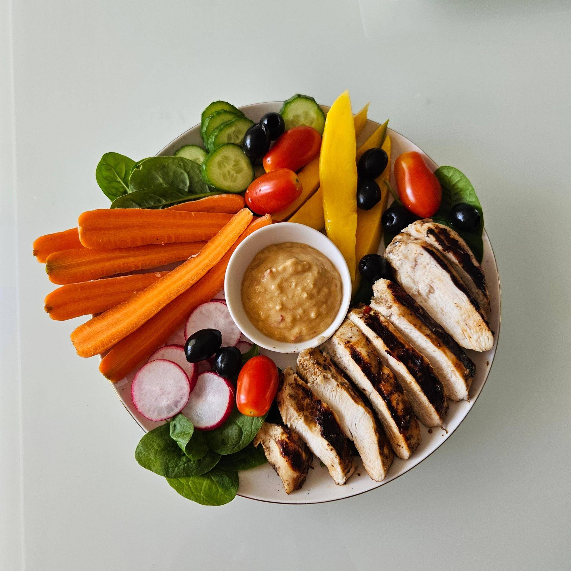 Zdrowy bowl z grillowanym kurczakiem - przepisy OptiGrill 2in1 | Tefal