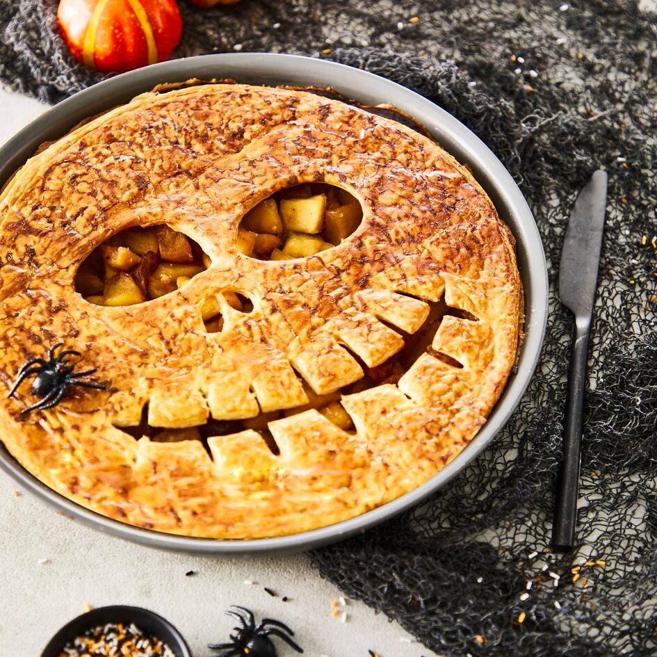 Halloweenowe ciasto Jack Skellington - przepisy Patelnie i Garnki | Tefal