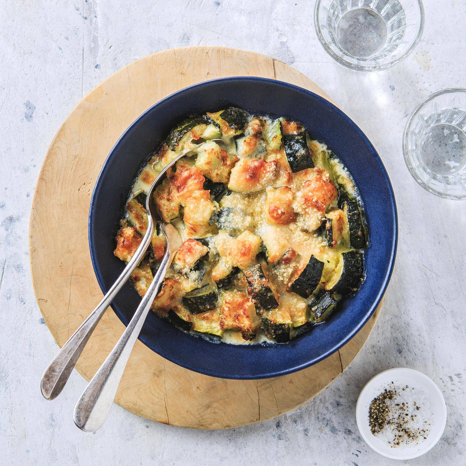 Zapiekana cukinia - przepisy EASY FRY GRILL & STEAM 3 in 1 | Tefal