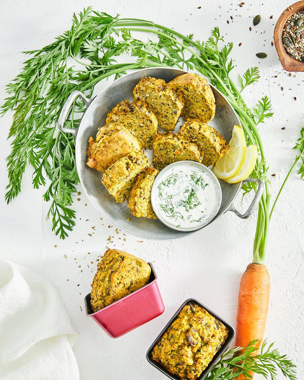 Ciastka z mini marchewek - przepisy Cake Factory | Tefal