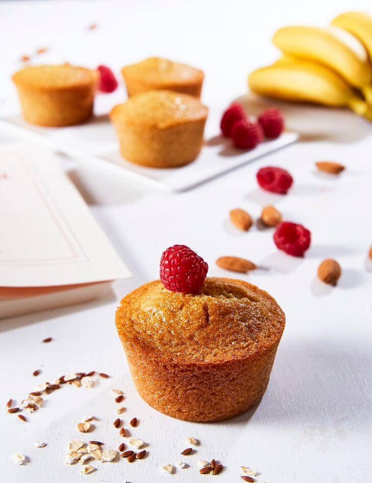 Bezglutenowe muffinki z masłem migdałowym i dżemem. - przepisy Perfectmix + | Tefal