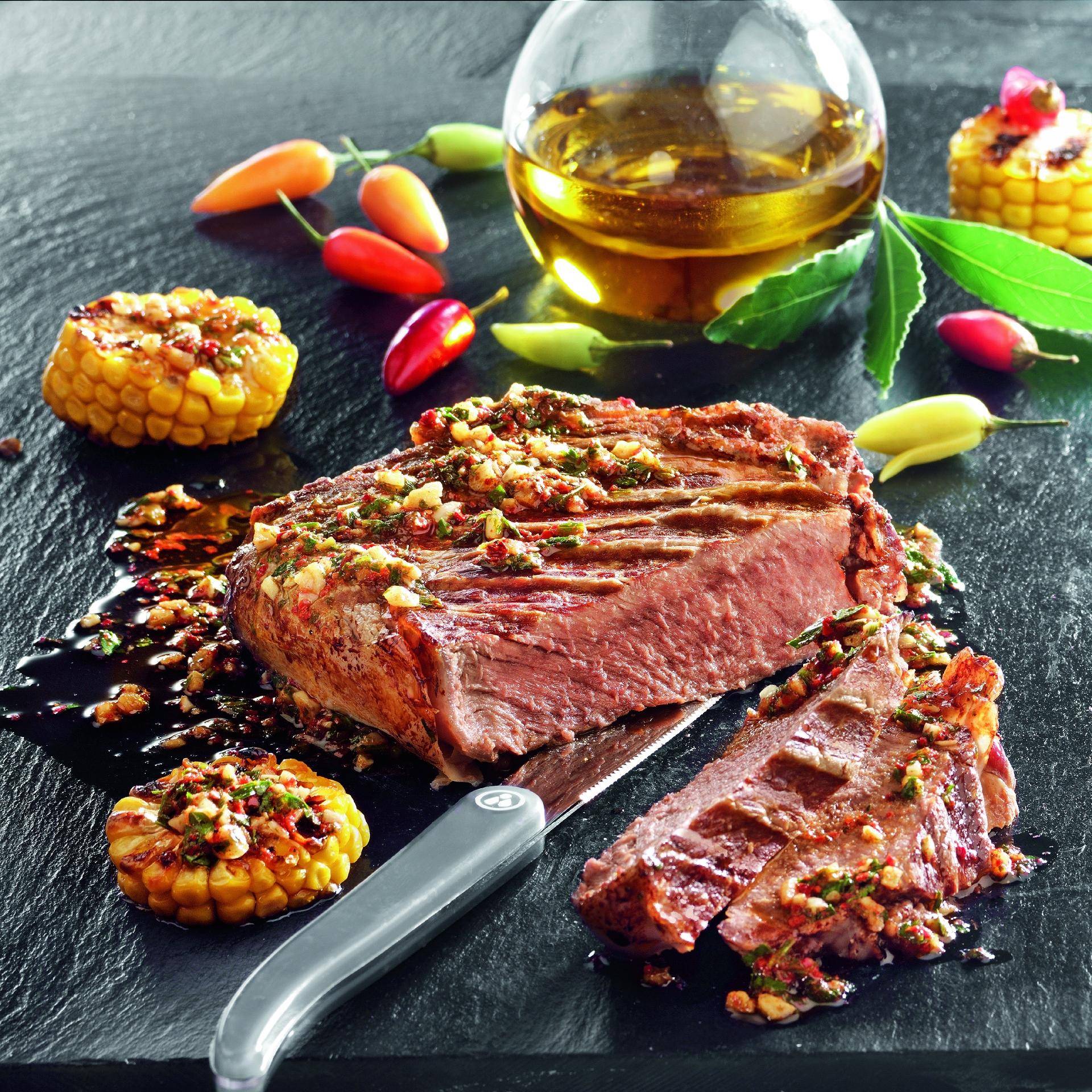 Befsztyk z polędwicy - przepisy EASY FRY & GRILL 2 in 1 XXL | Tefal