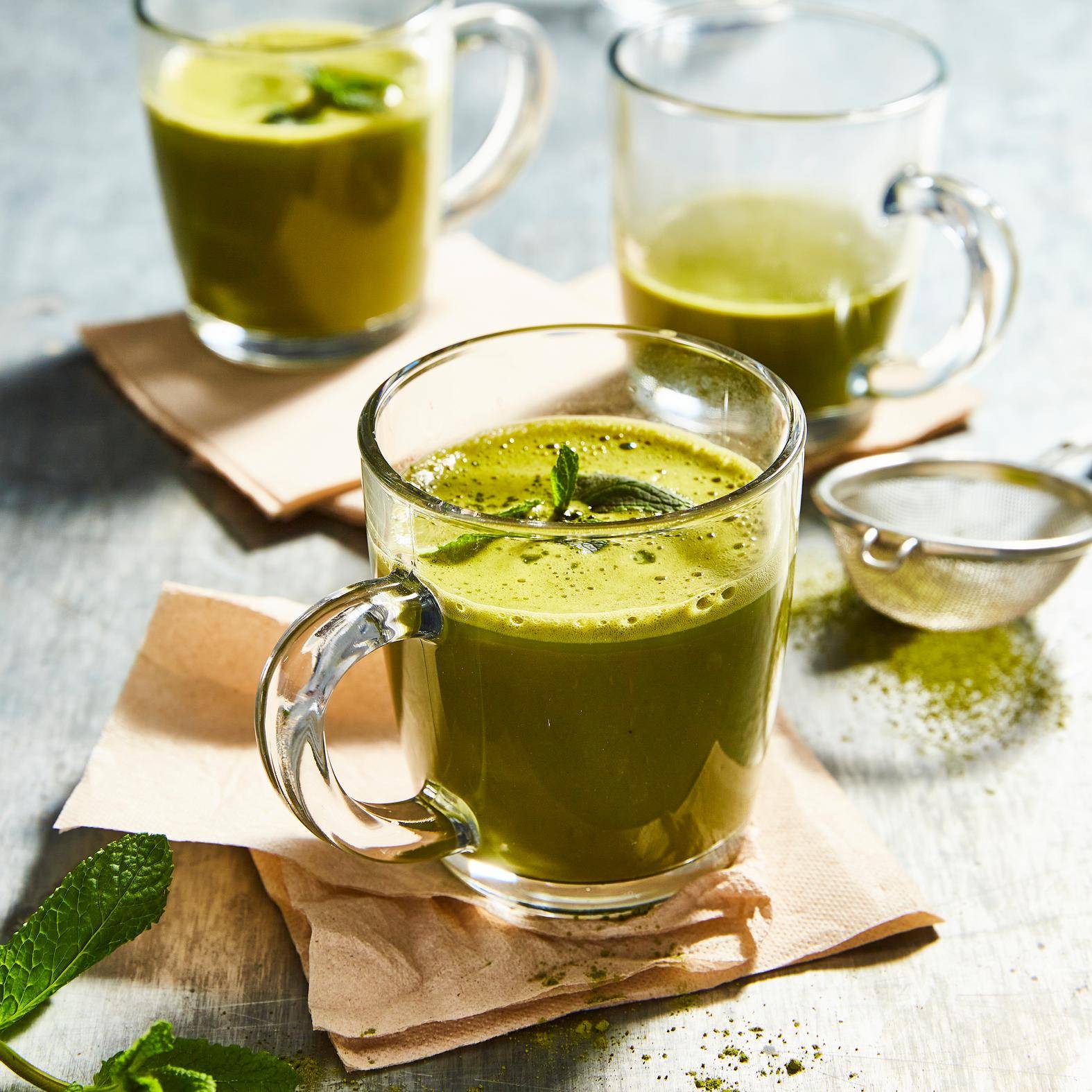 *Iced matcha latte - przepisy Blend up | Tefal