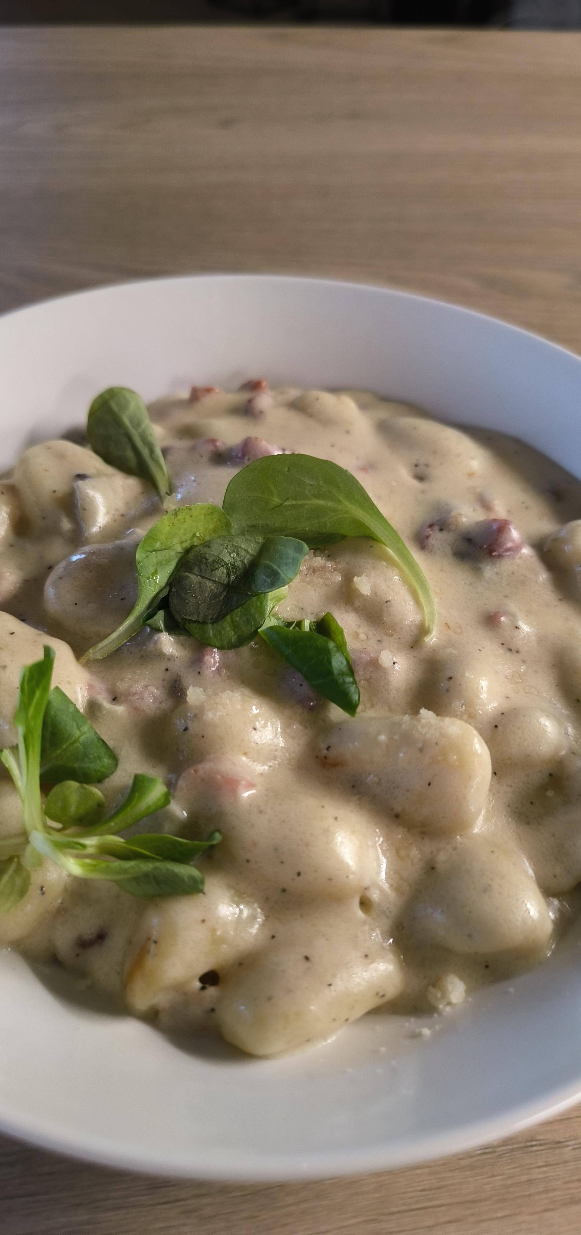 Gnocchi z serem gorgonzola i boczkiem - przepisy Cookeo V3 | Tefal