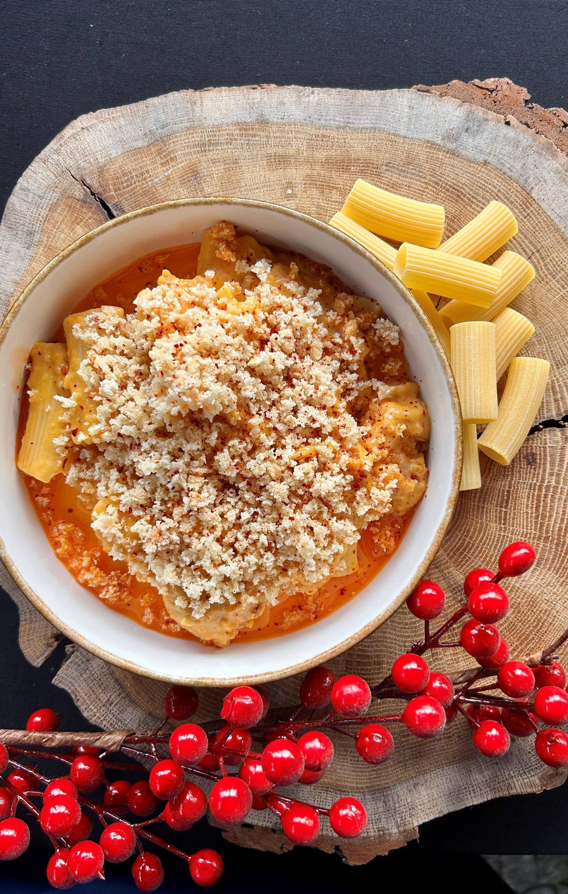 Mac & cheese z bułką panko - przepisy Cook4Me | Tefal