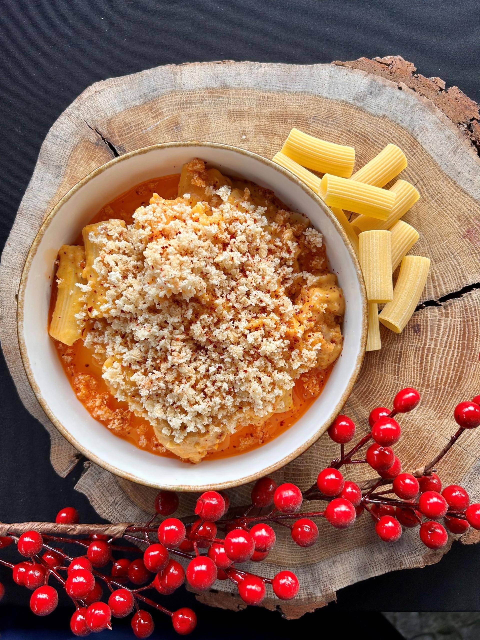 Mac & cheese z bułką panko - przepisy Cook4Me | Tefal