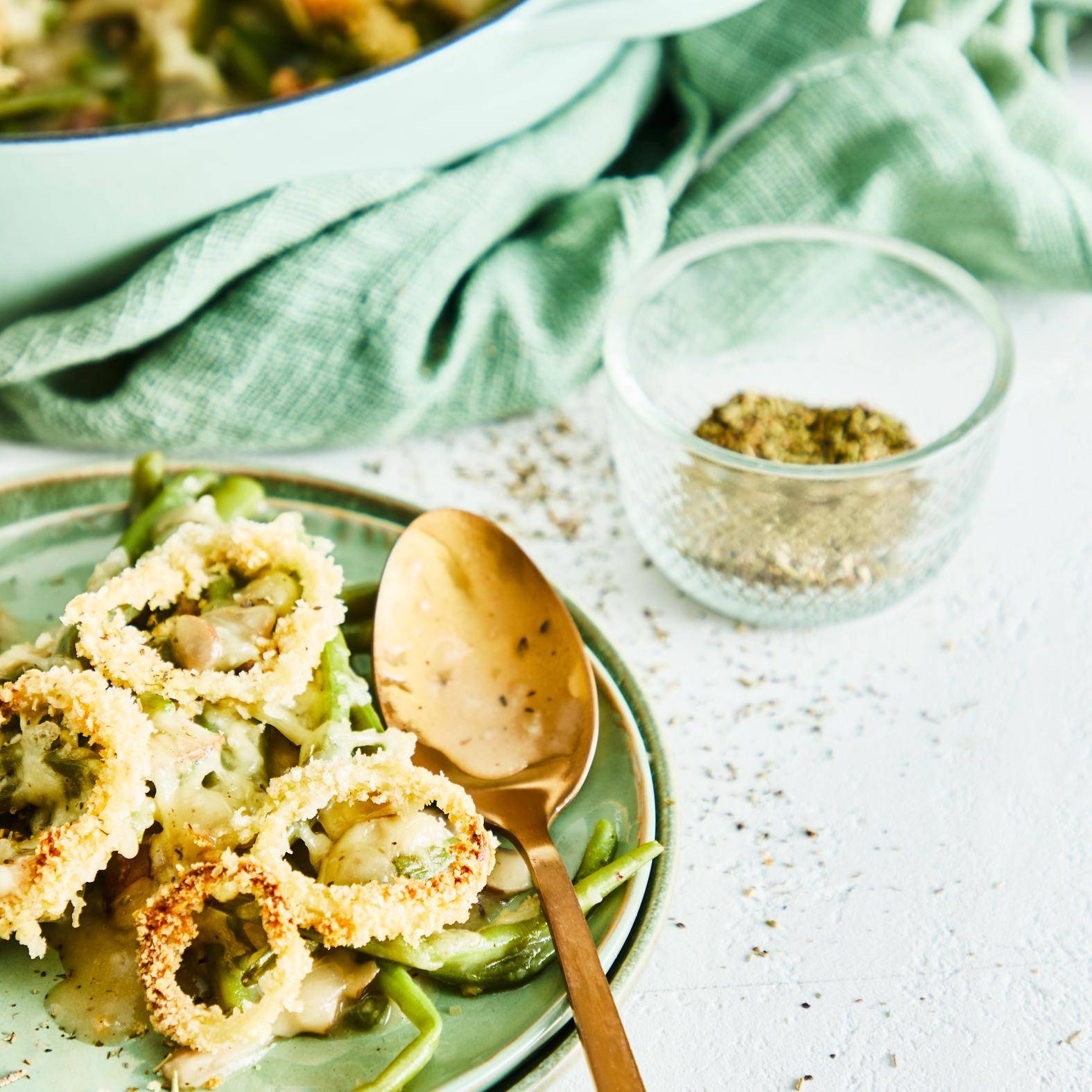 Zapiekanka z zielonej fasolki - przepisy Patelnie i Garnki | Tefal