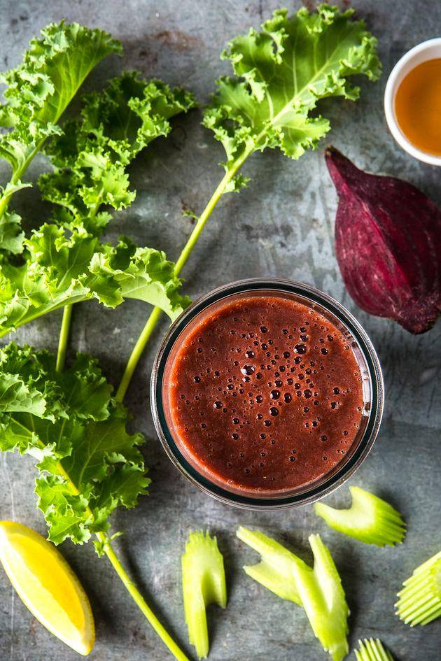 *Purifying detox kale and beetroot smoothie - przepisy Blend up | Tefal