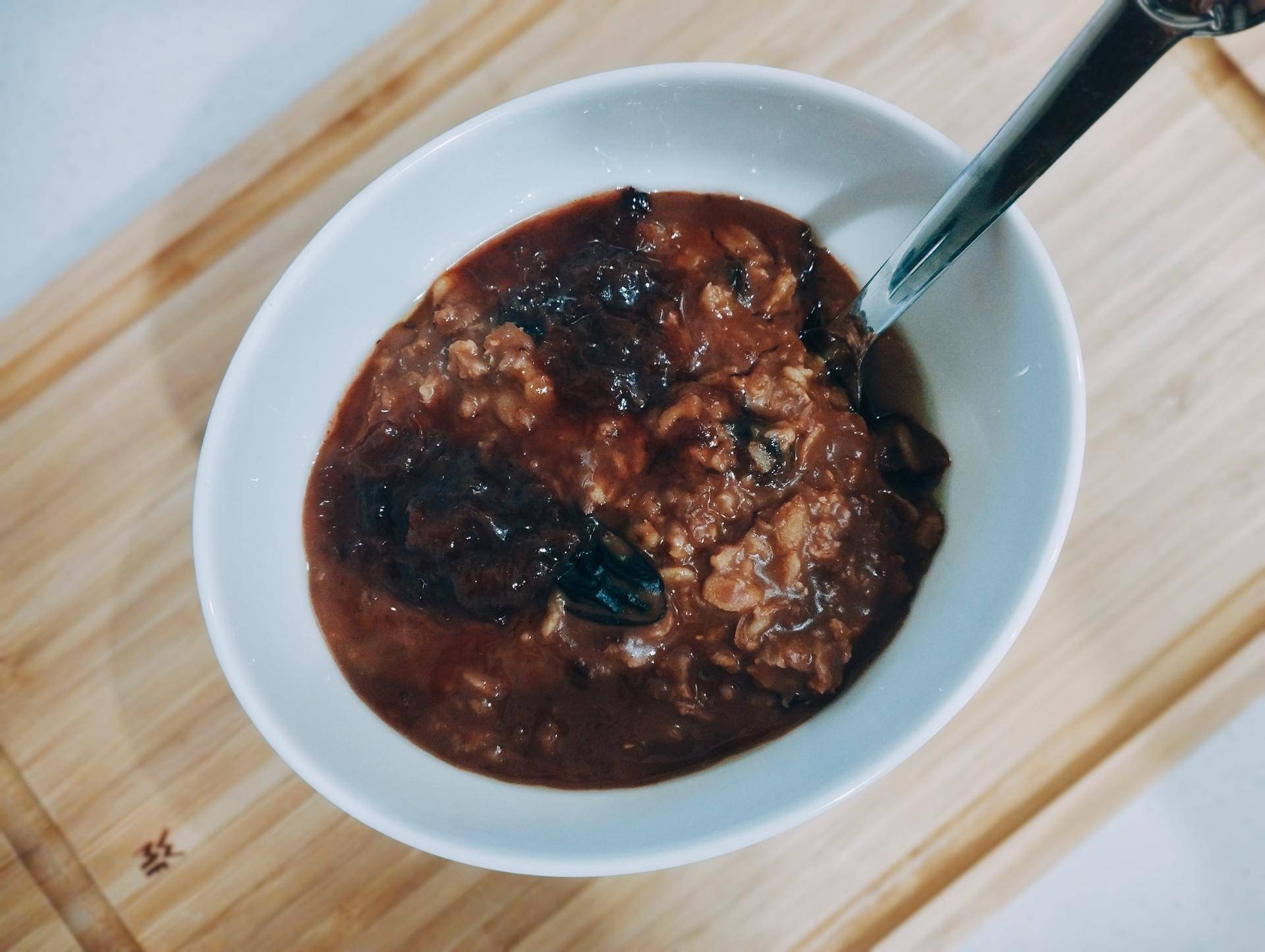 Owsianka śliwka w czekoladzie - przepisy Cookeo V3 | Tefal