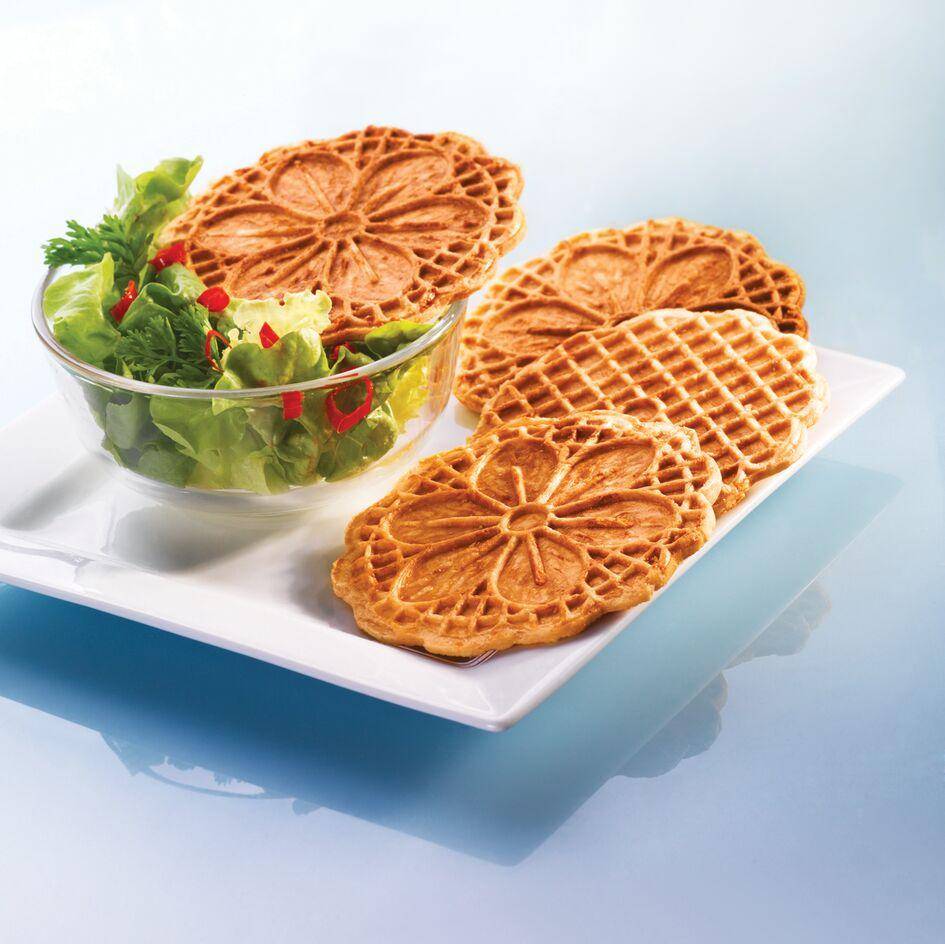 Bricelety z serem Gruyère - przepisy Snack Collection MECHANICAL | Tefal