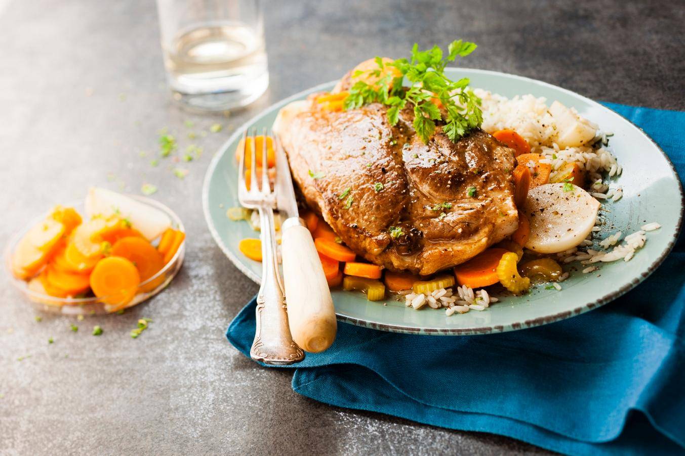 Schab wieprzowy w sherry - przepisy Cook4Me | Tefal