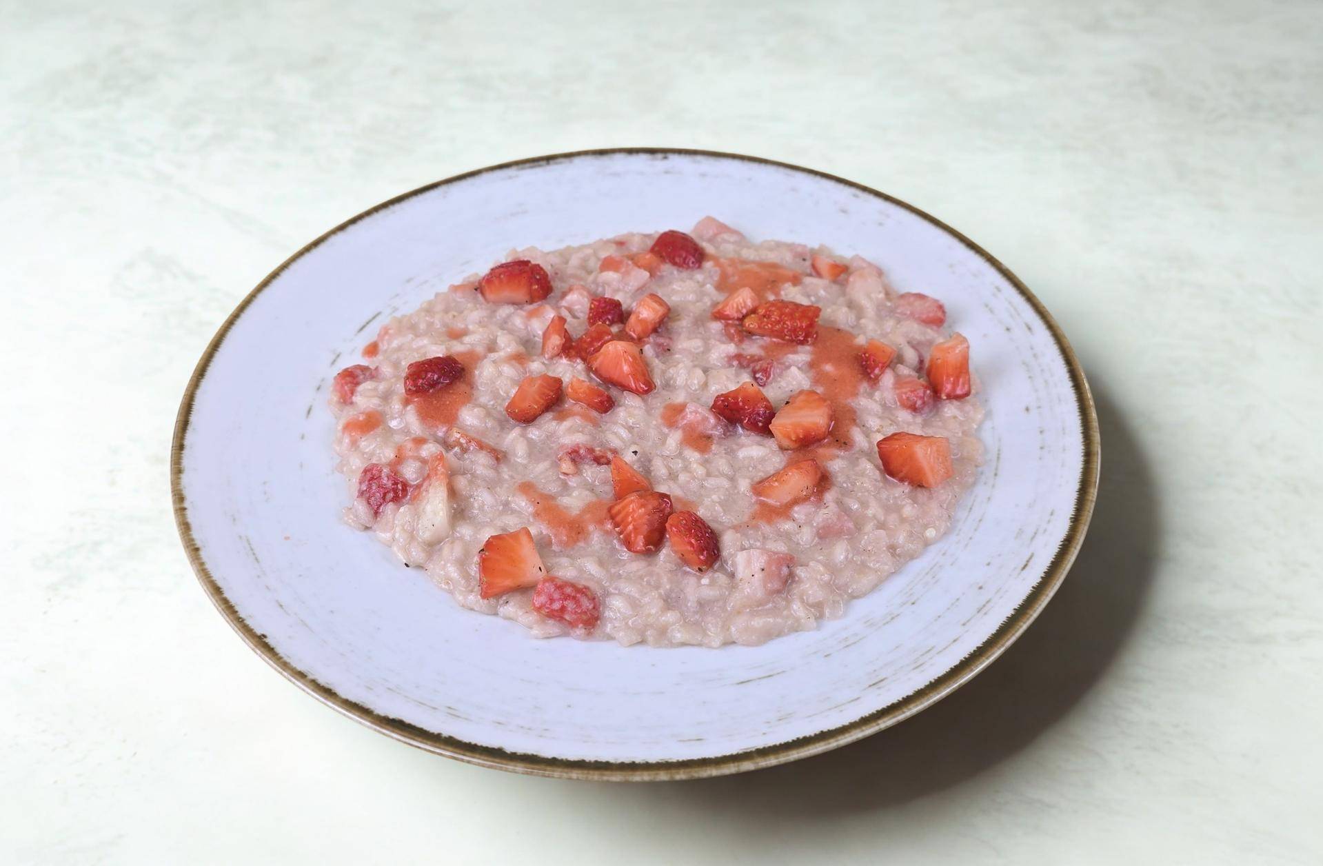 Risotto z truskawkami i prosecco - przepisy Patelnie i Garnki | Tefal