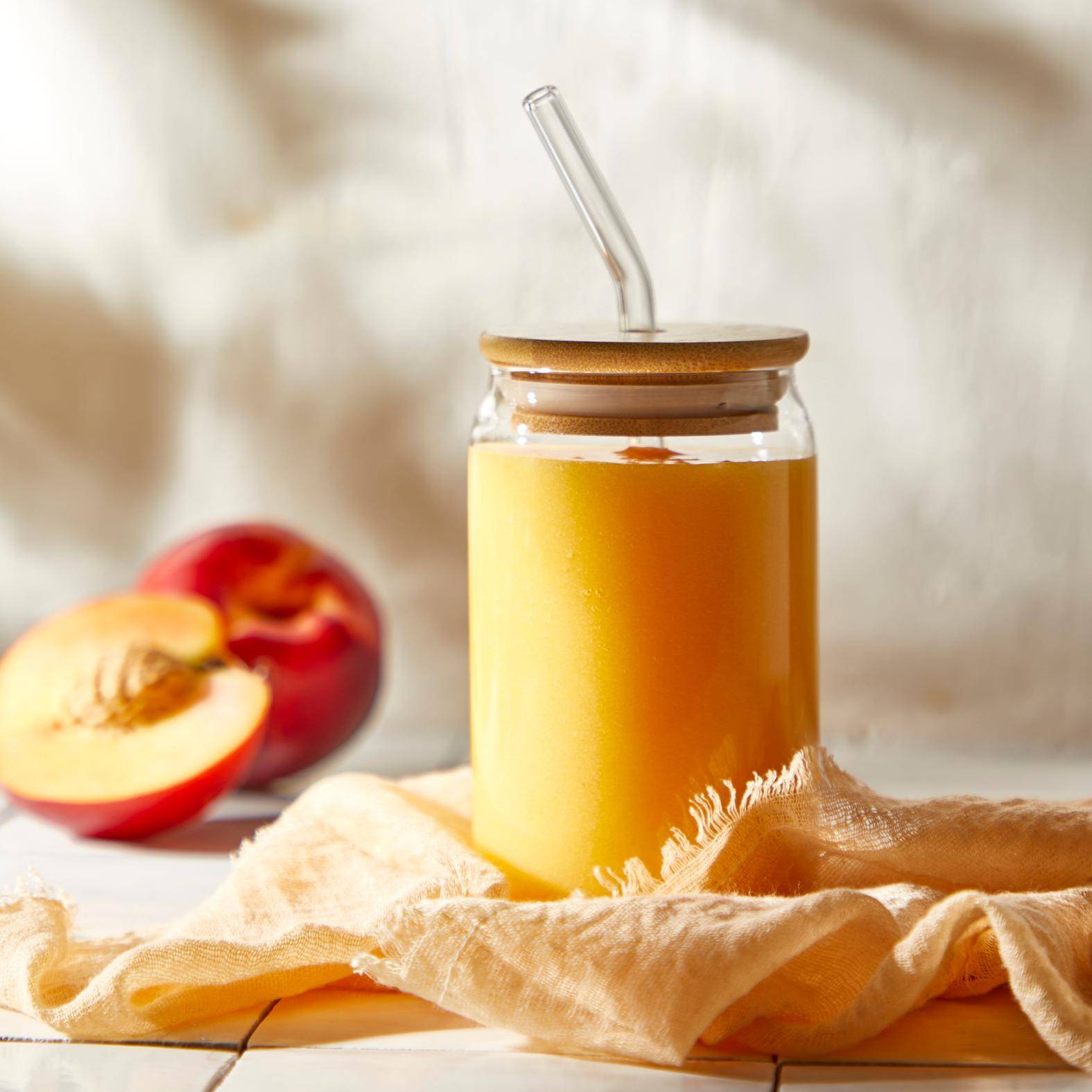 Mrożony koktajl z brzoskwinią i zieloną herbatą - przepisy Blend up | Tefal