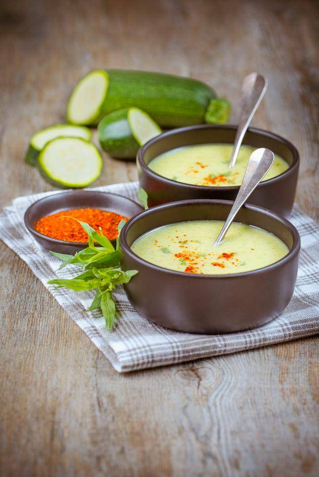 *Courgette soup with cream cheese - przepisy Blend up | Tefal