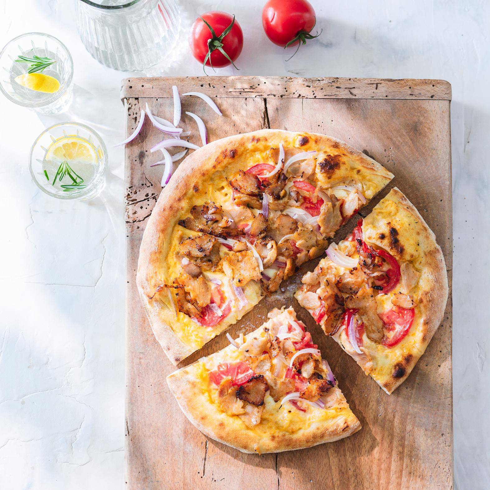 Pizza kebab - przepisy Easy Fry XL Surface | Tefal