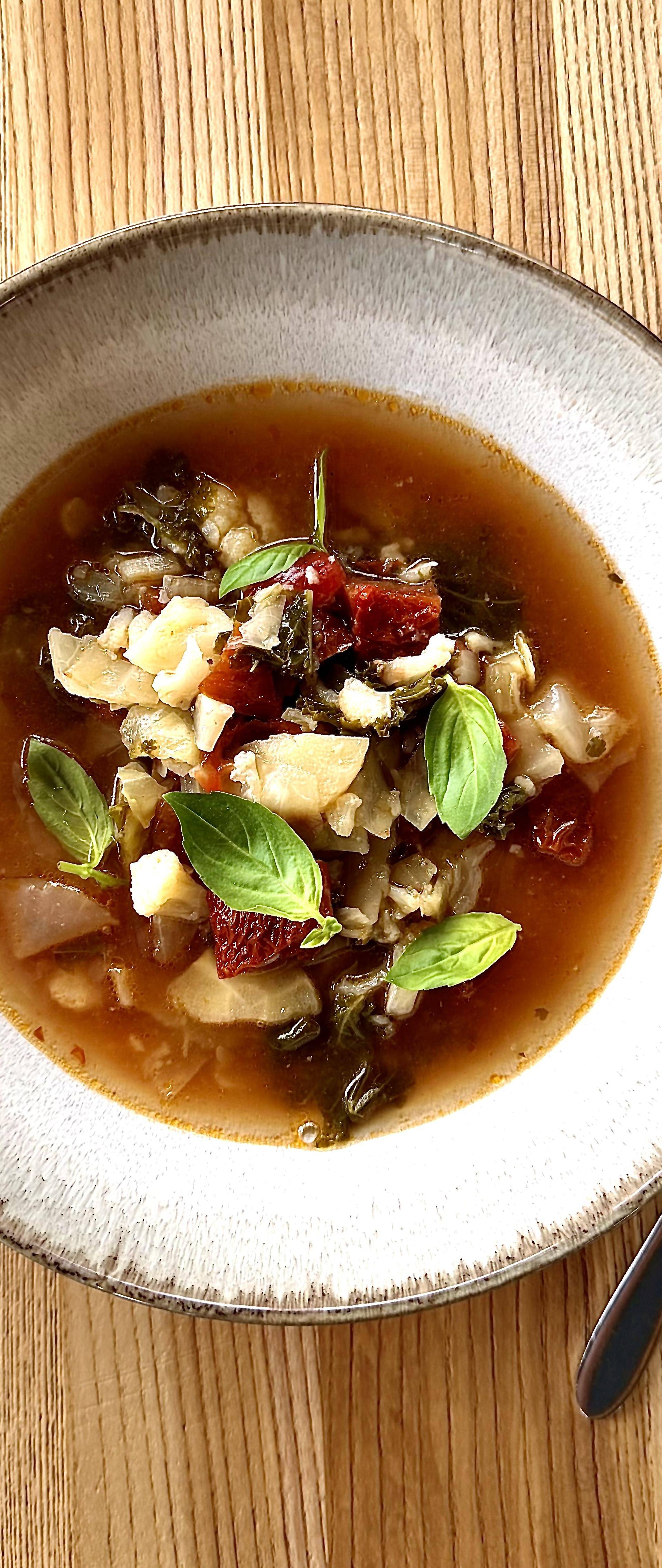 Pikantna jarzynowa z suszonymi pomidorami - przepisy Cook4Me | Tefal