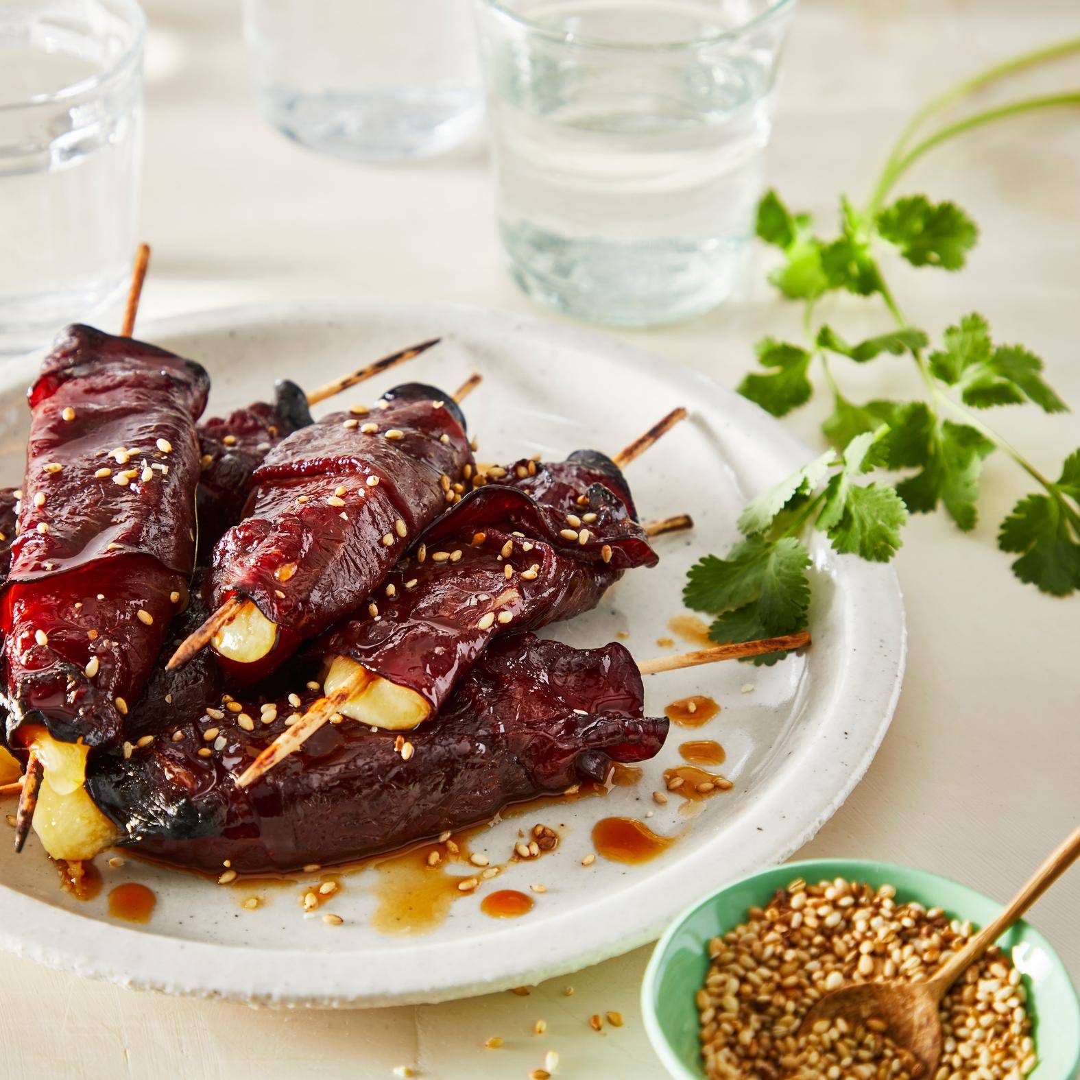 Szaszłyki z wołowiny teriyaki - przepisy Cook4Me | Tefal