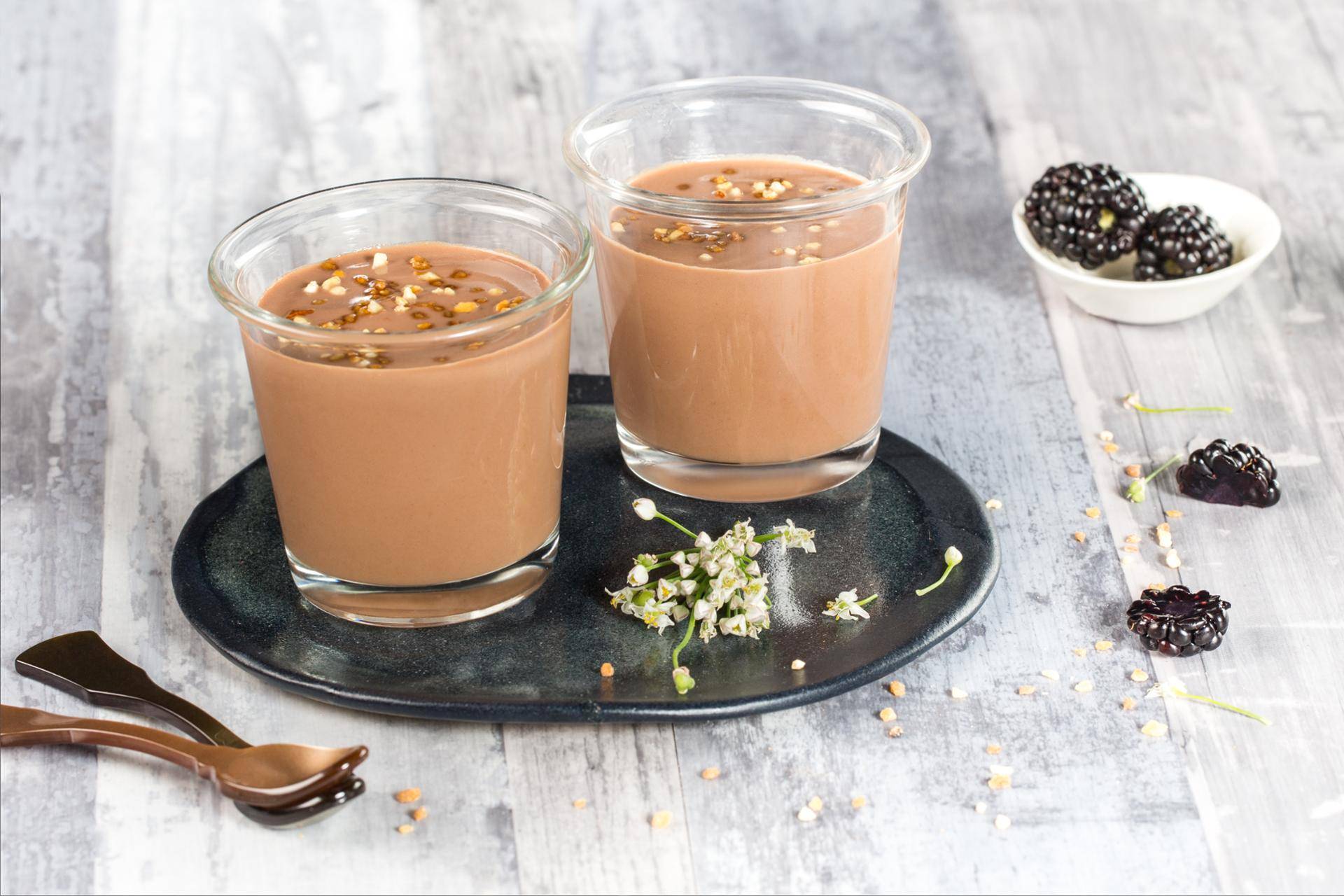 Krem z gorzkiej czekolady - przepisy Easy fry Silence XL / Essential XL | Tefal