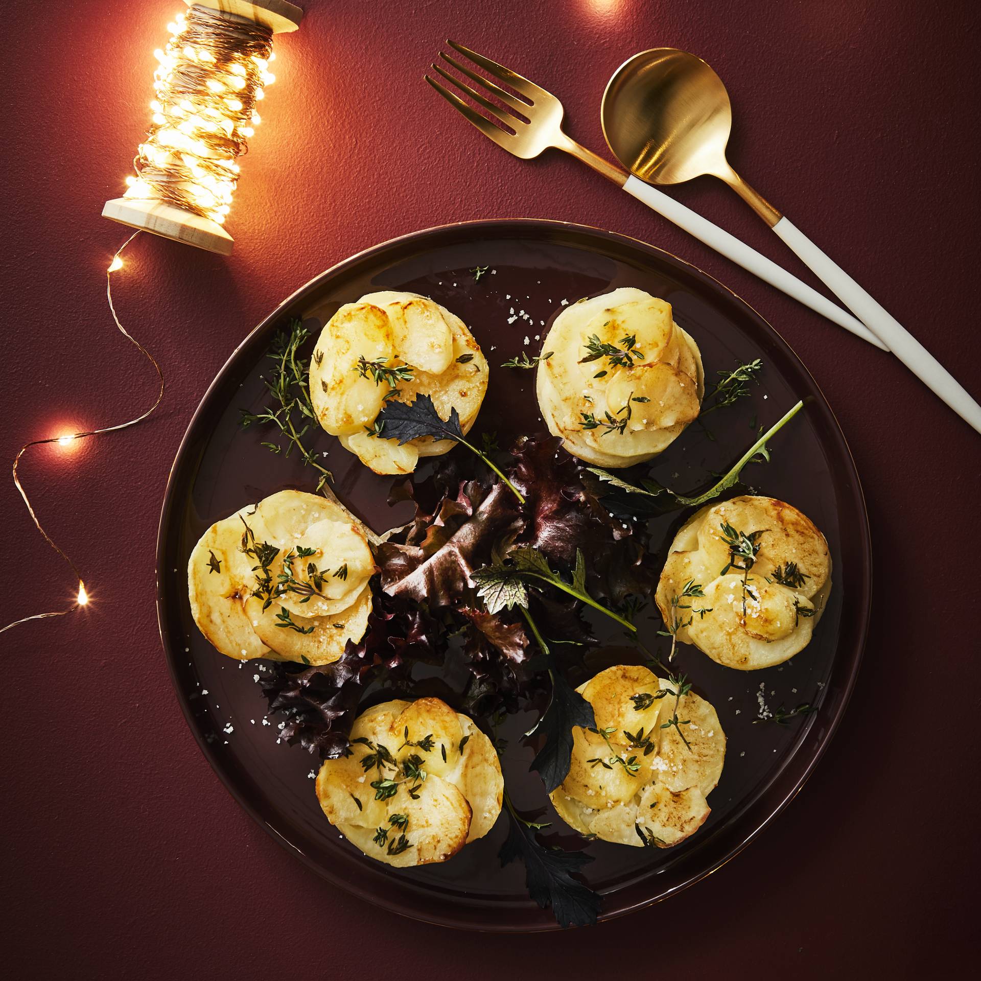 Ziemniaczane mille-feuille - przepisy Cake Factory | Tefal