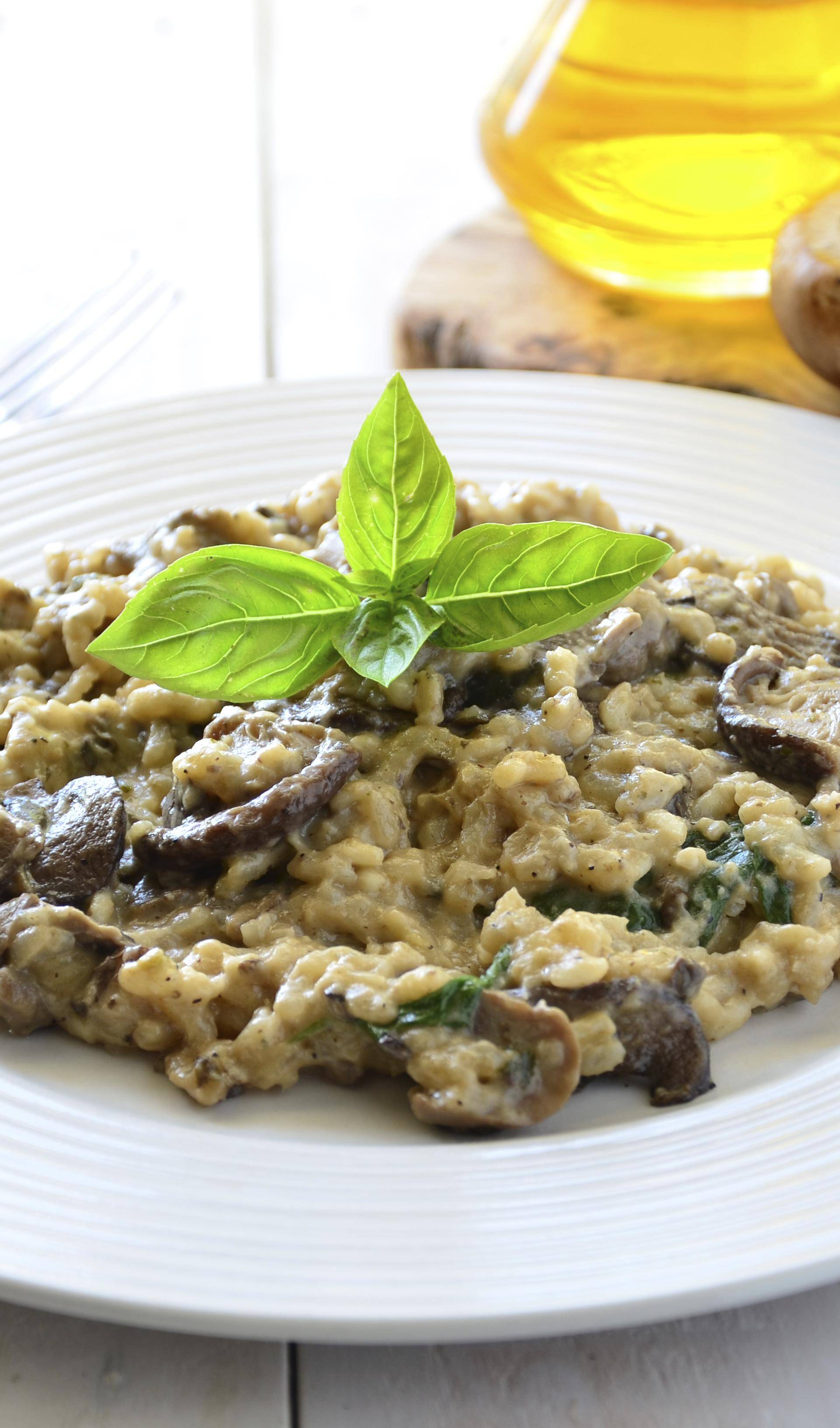 Risotto z mieszanką grzybów - przepisy Patelnie i Garnki | Tefal