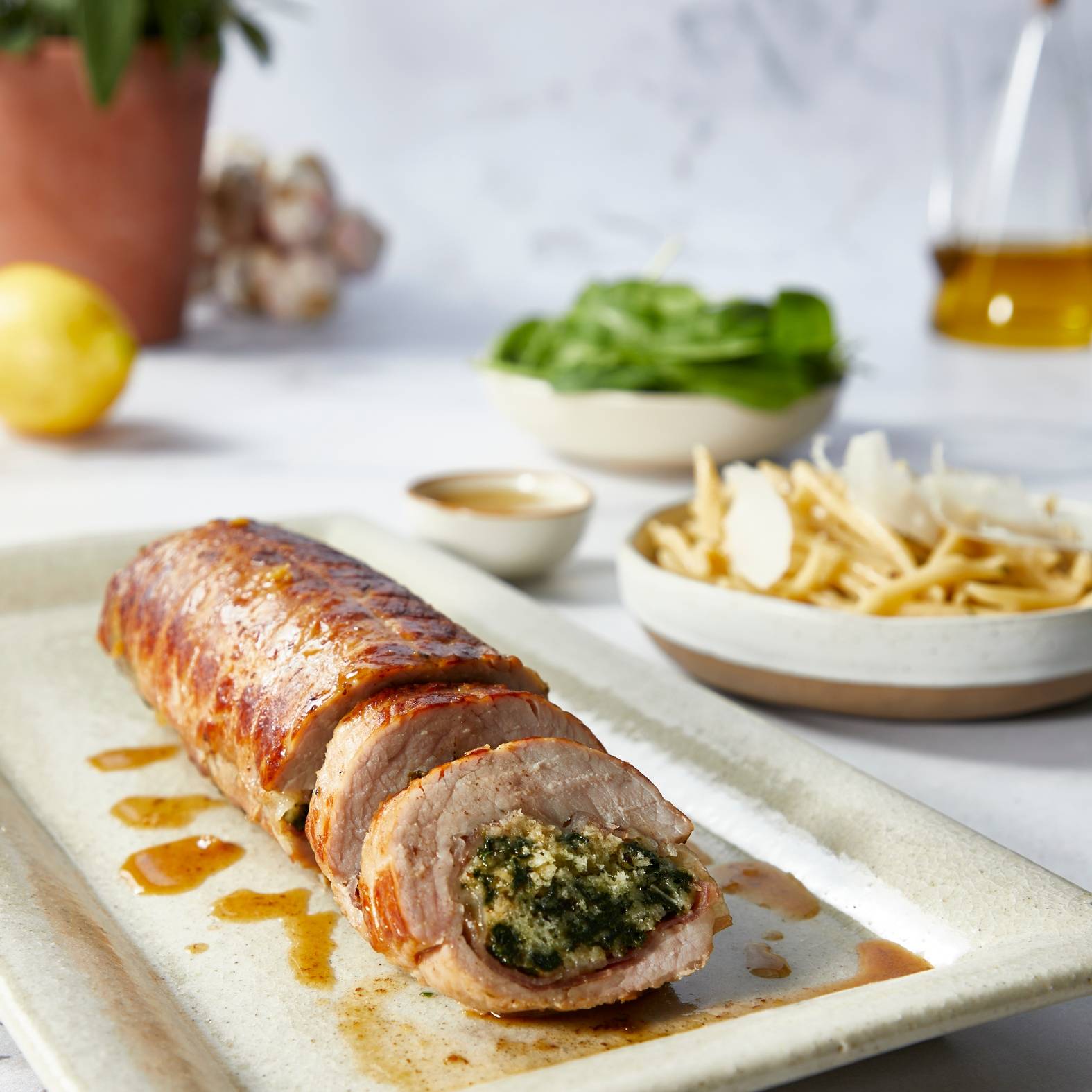 Rolada cielęca ze szpinakiem - przepisy OptiGrill 4in1 XL | Tefal