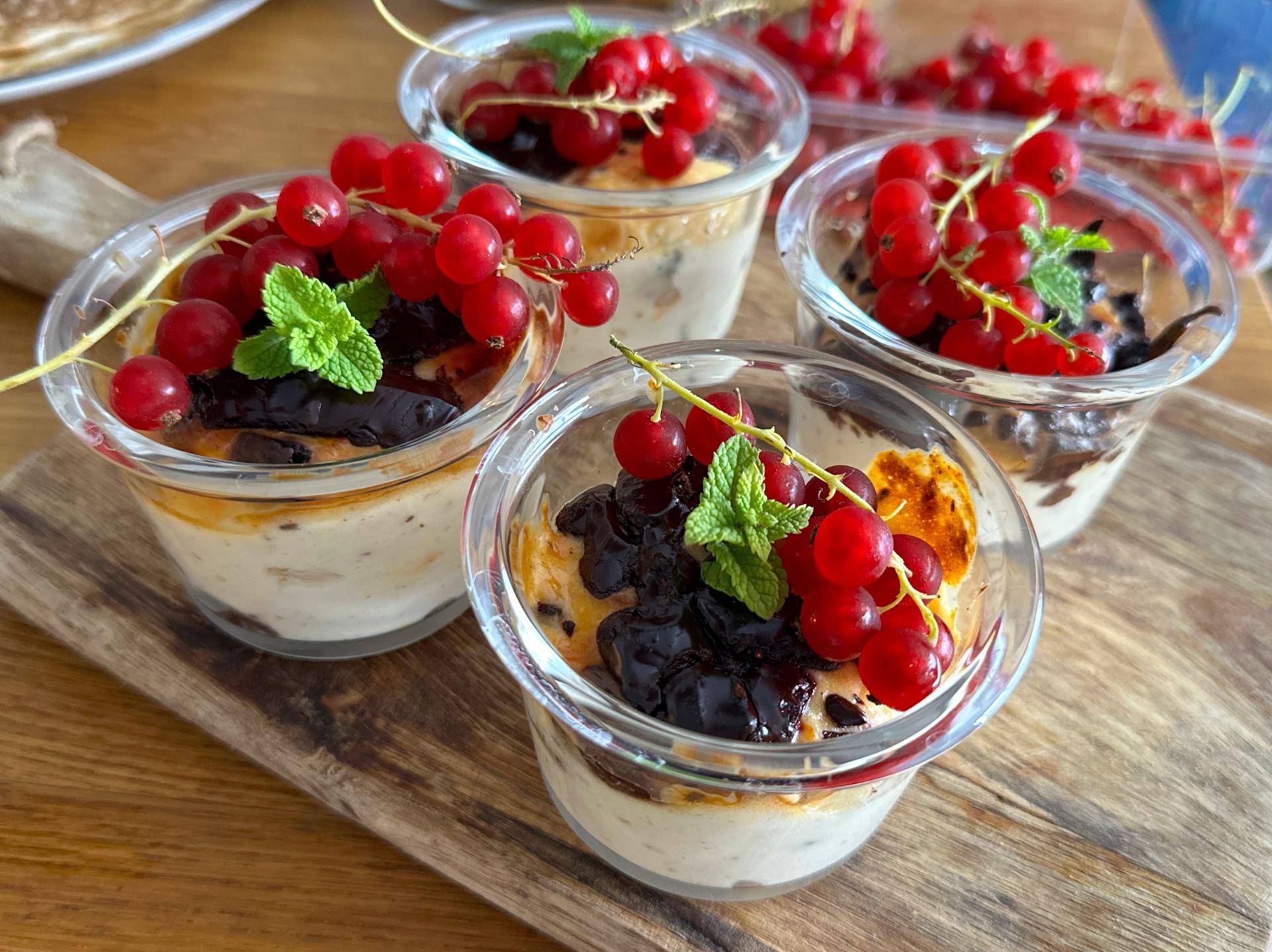 Mini serniczki z czekoladą - przepisy Cook4Me | Tefal