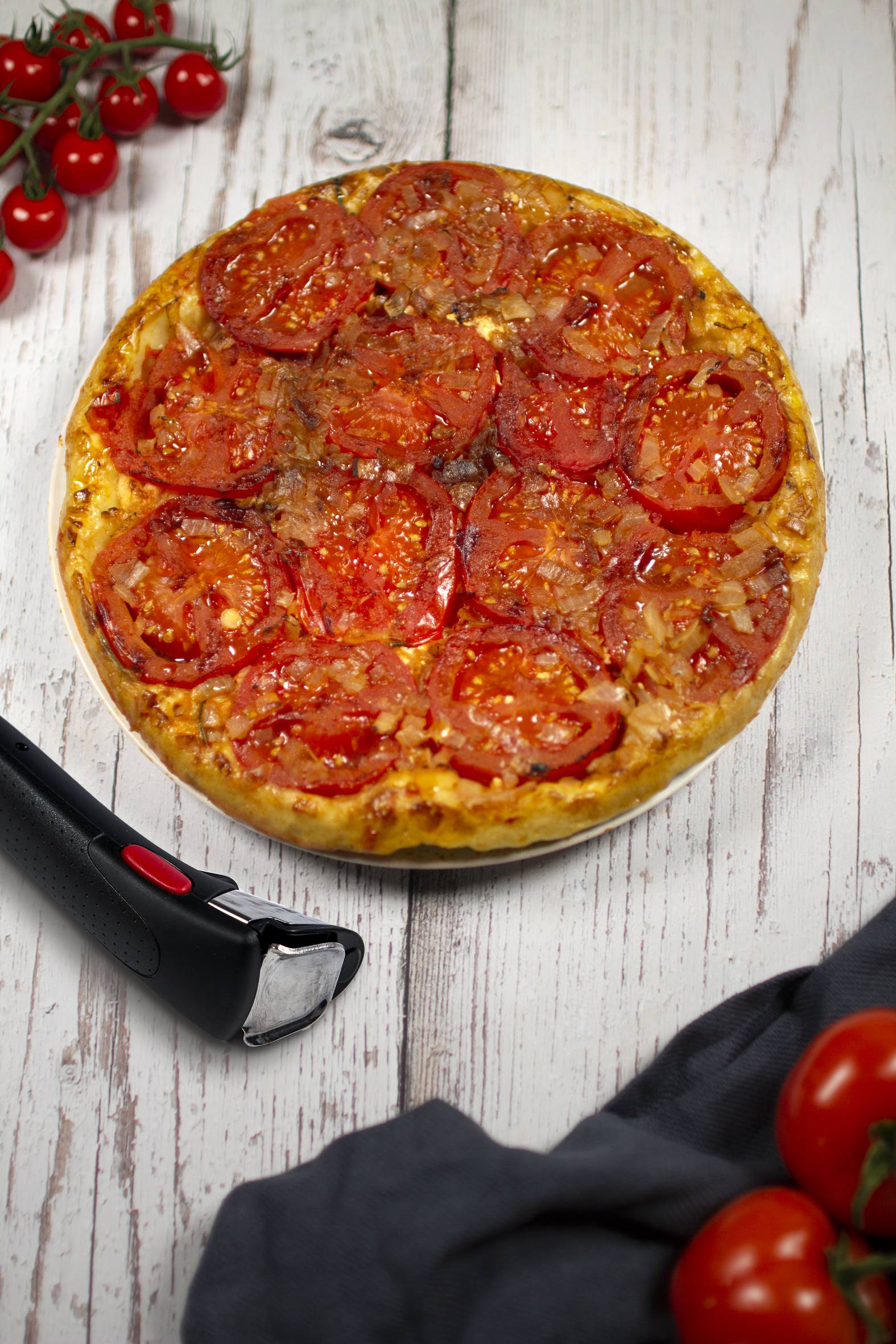 Odwrócona pizza - przepisy Patelnie i Garnki | Tefal