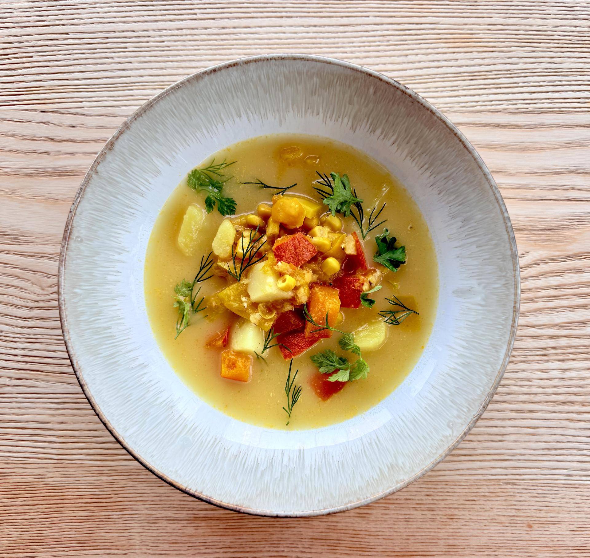 Słoneczna zupa jarzynowa - przepisy Cook4Me | Tefal