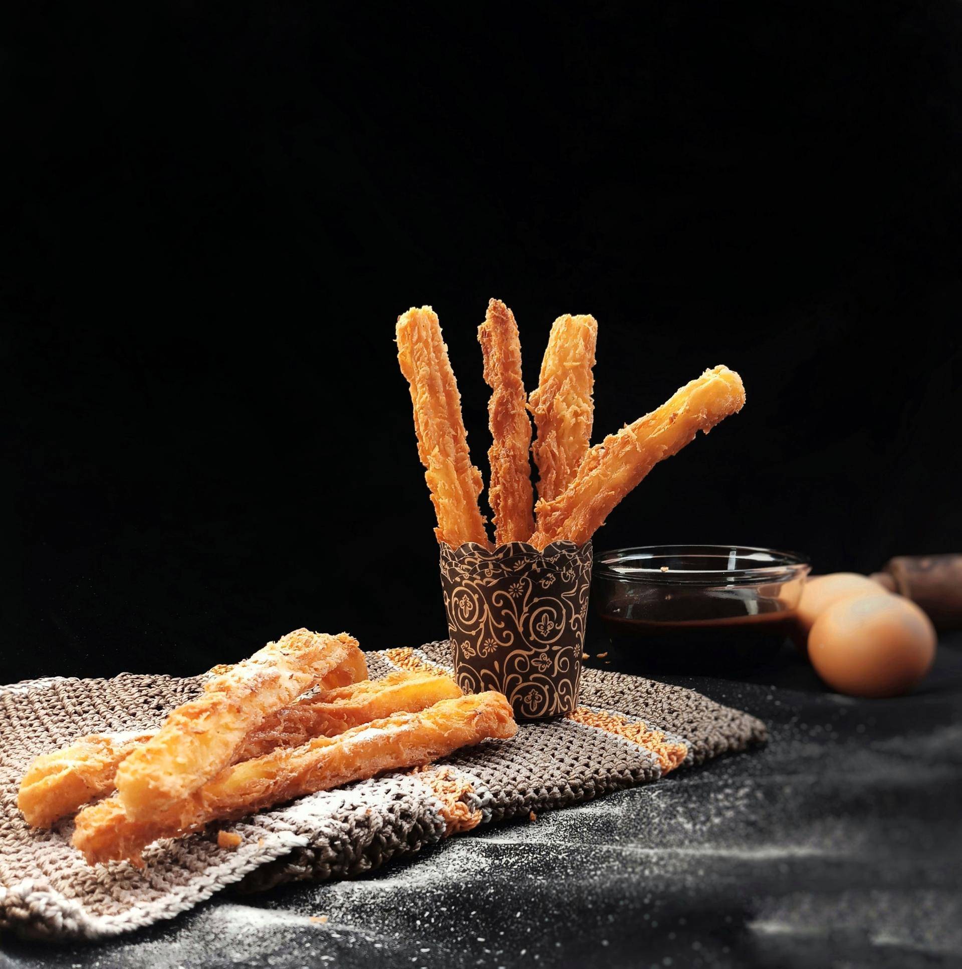 Churros z chorizo i parmezanem - przepisy Kitchen Coach | Tefal
