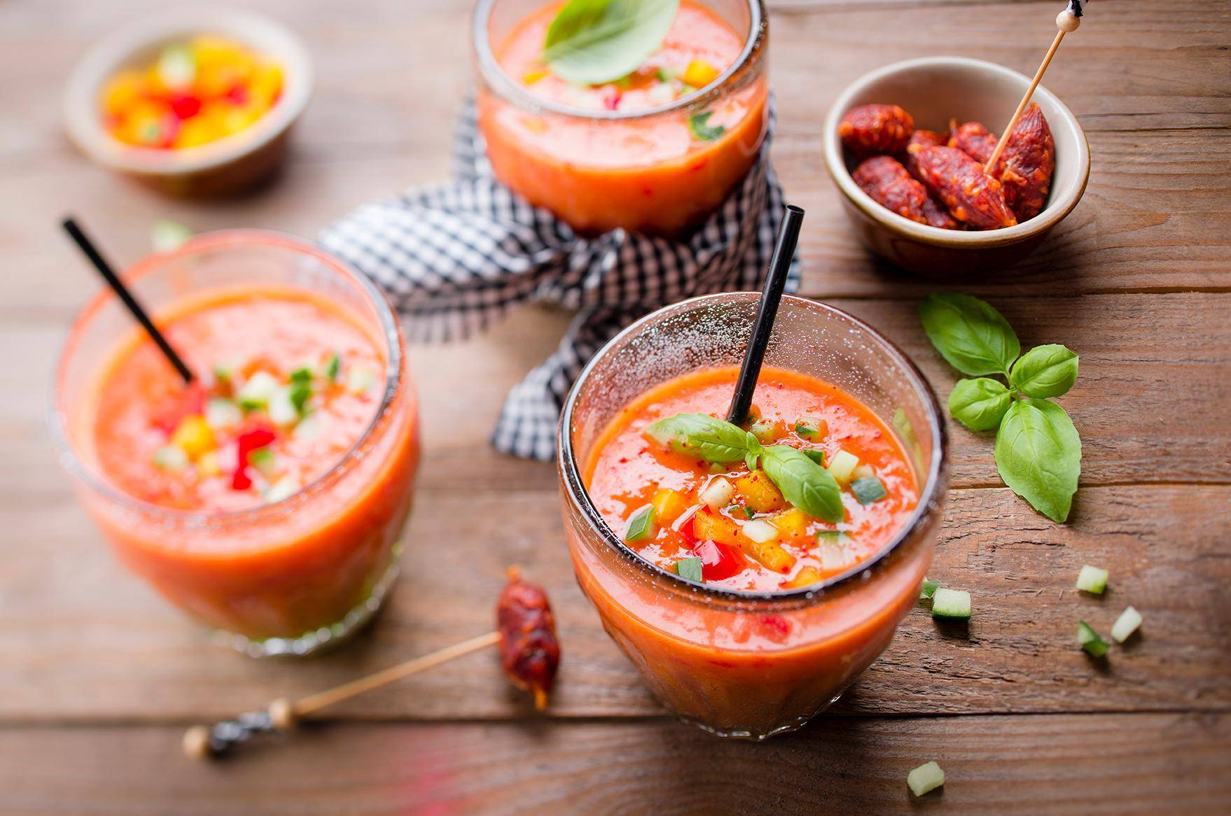 Gazpacho na ciepło lub na zimno - przepisy Cook4Me | Tefal