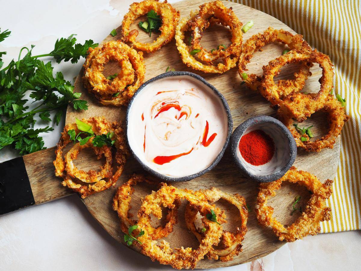 Krążki cebulowe - przepisy EASY FRY & GRILL 2 in 1 XXL | Tefal