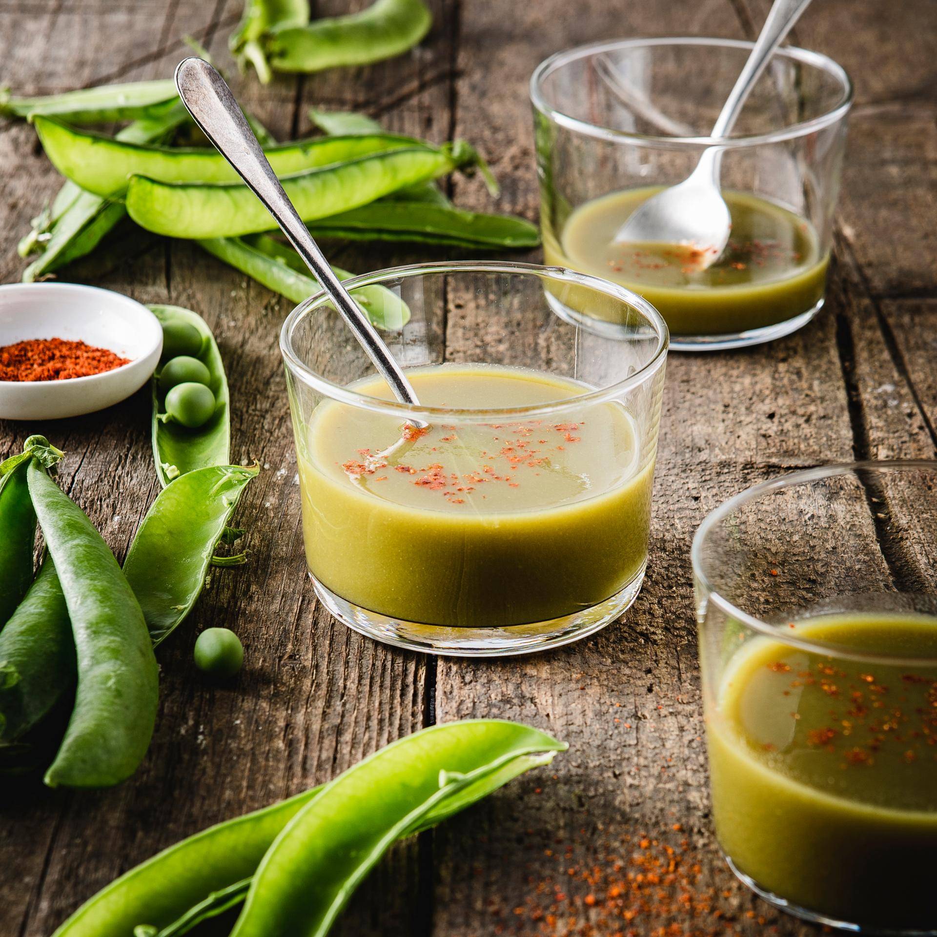 Zielone gazpacho (na zimno) - przepisy Cook4Me | Tefal