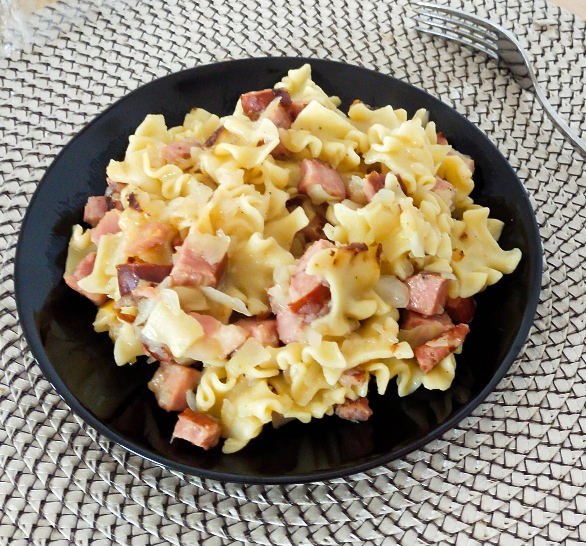 Łazanki z boczkiem i kiełbasą. - przepisy Cookeo V3 | Tefal