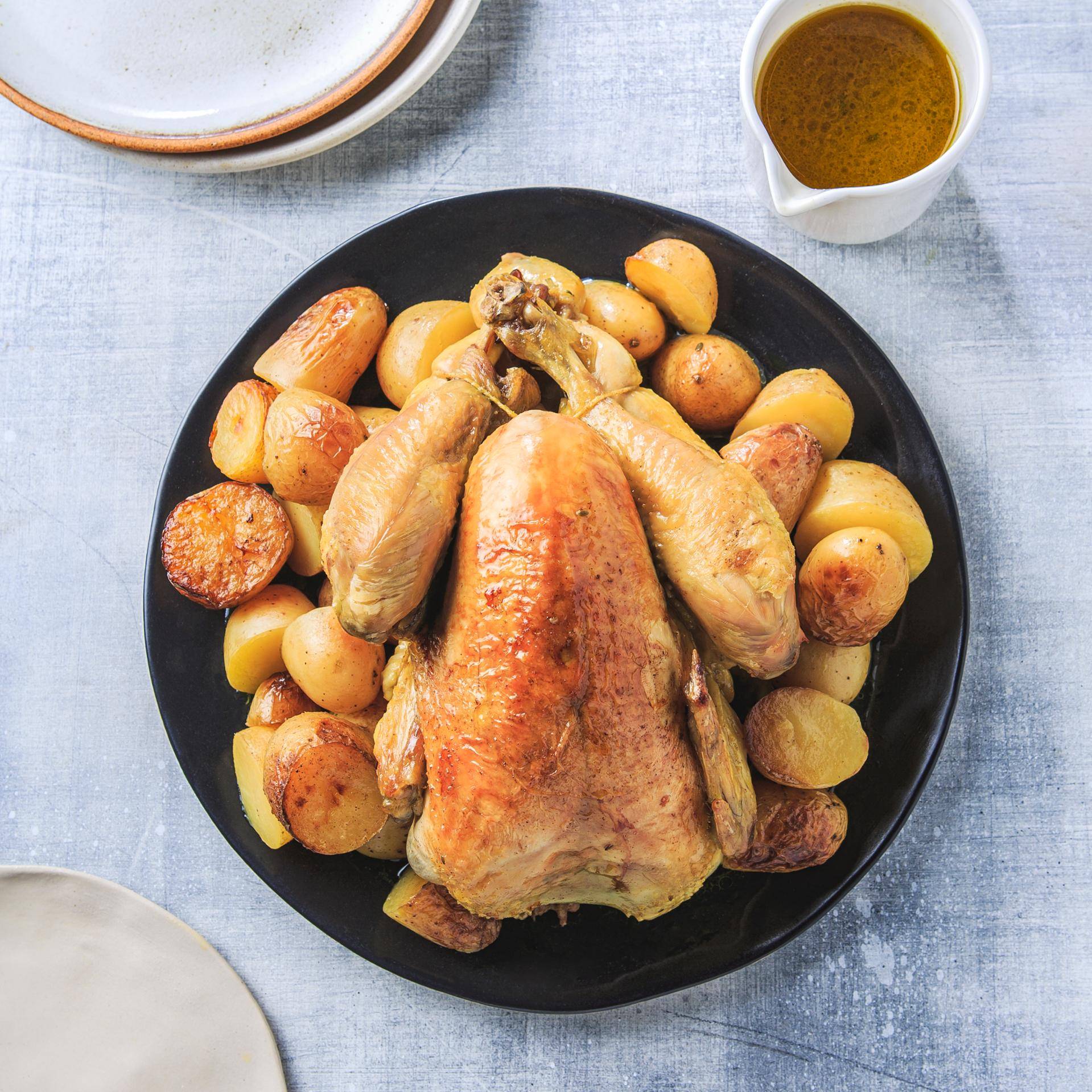 Kurczak z rożna z przyprawami - przepisy Cook4Me | Tefal