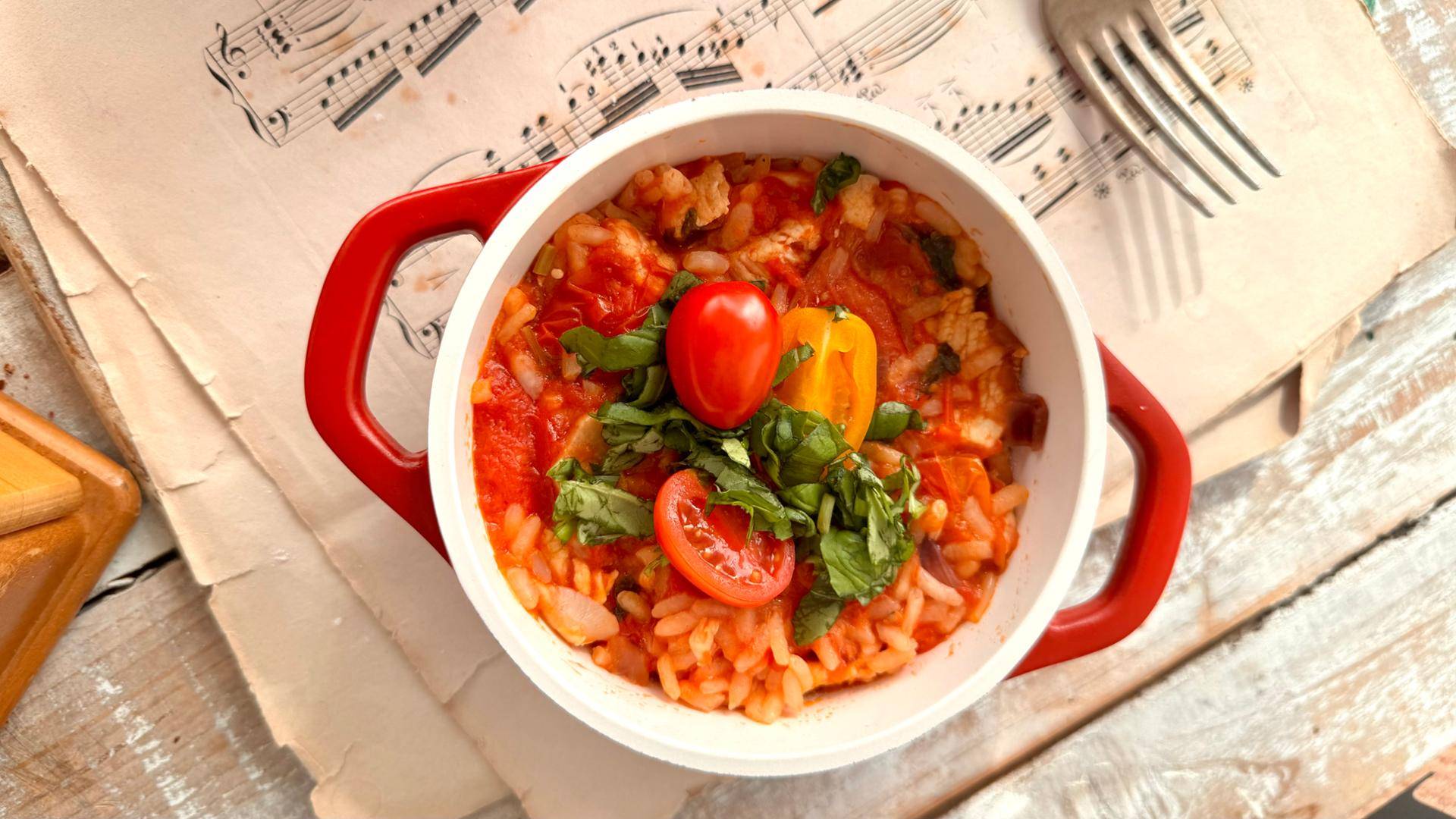 Risotto z pomidorami - przepisy Cook4Me | Tefal