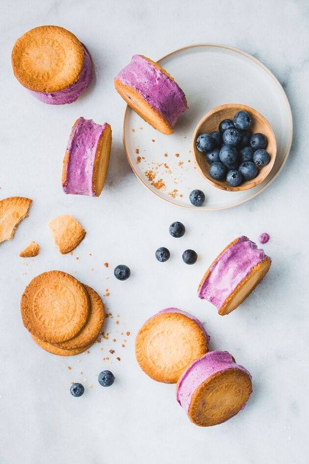 Kanapka lodowa o smaku borówkowym - przepisy Perfectmix + | Tefal