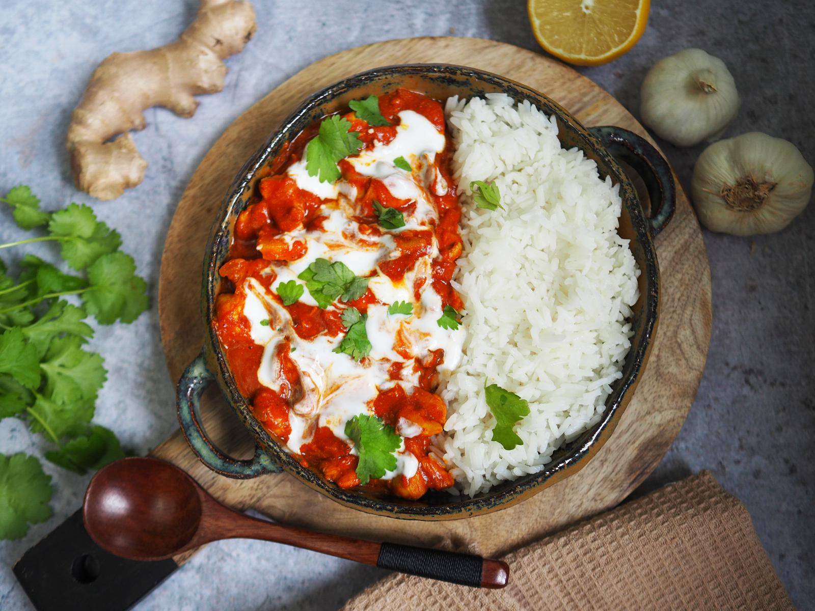 Kurczak tikka masala wg Kiszki - przepisy Cook4Me | Tefal