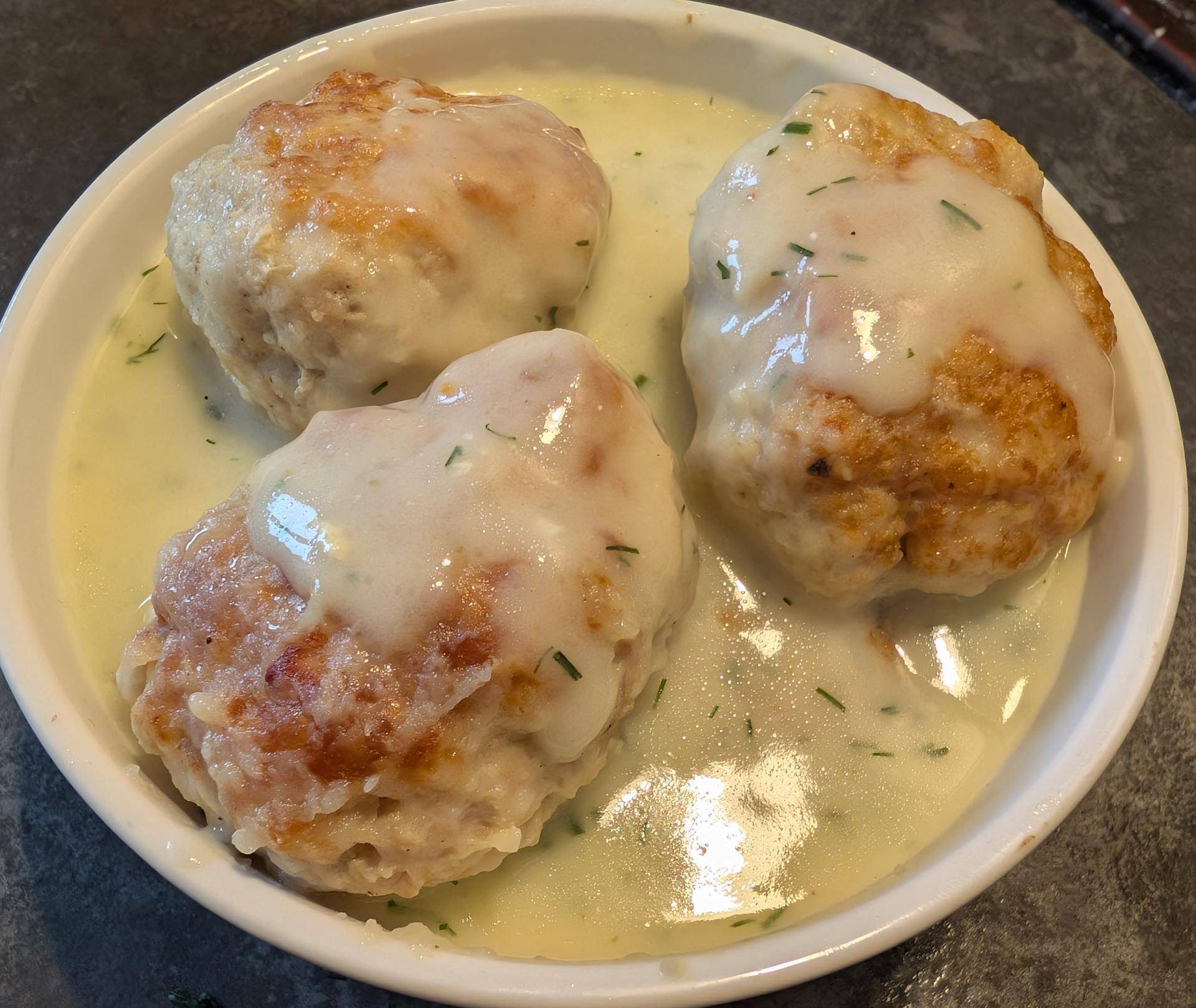 Klopsiki w białym sosie - przepisy Cookeo V3 | Tefal