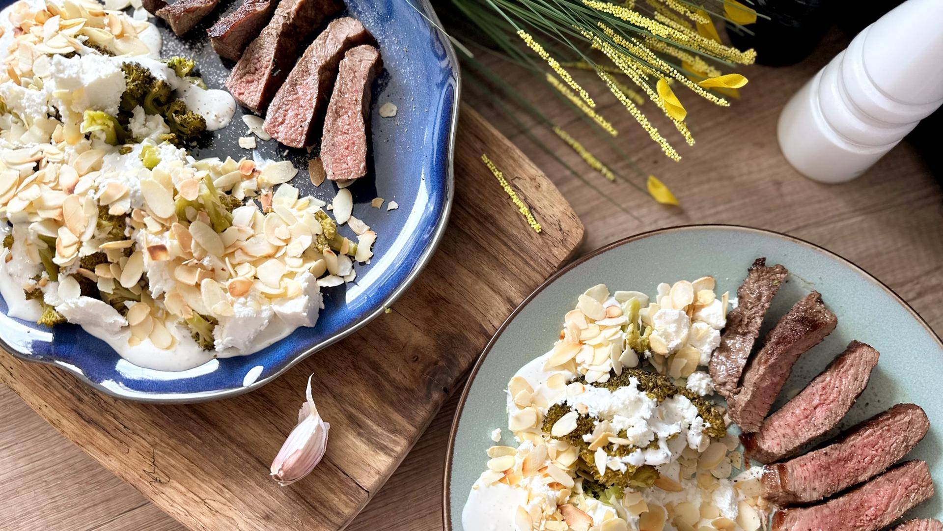 Stek wołowy z brokułem - przepisy Cook4Me | Tefal