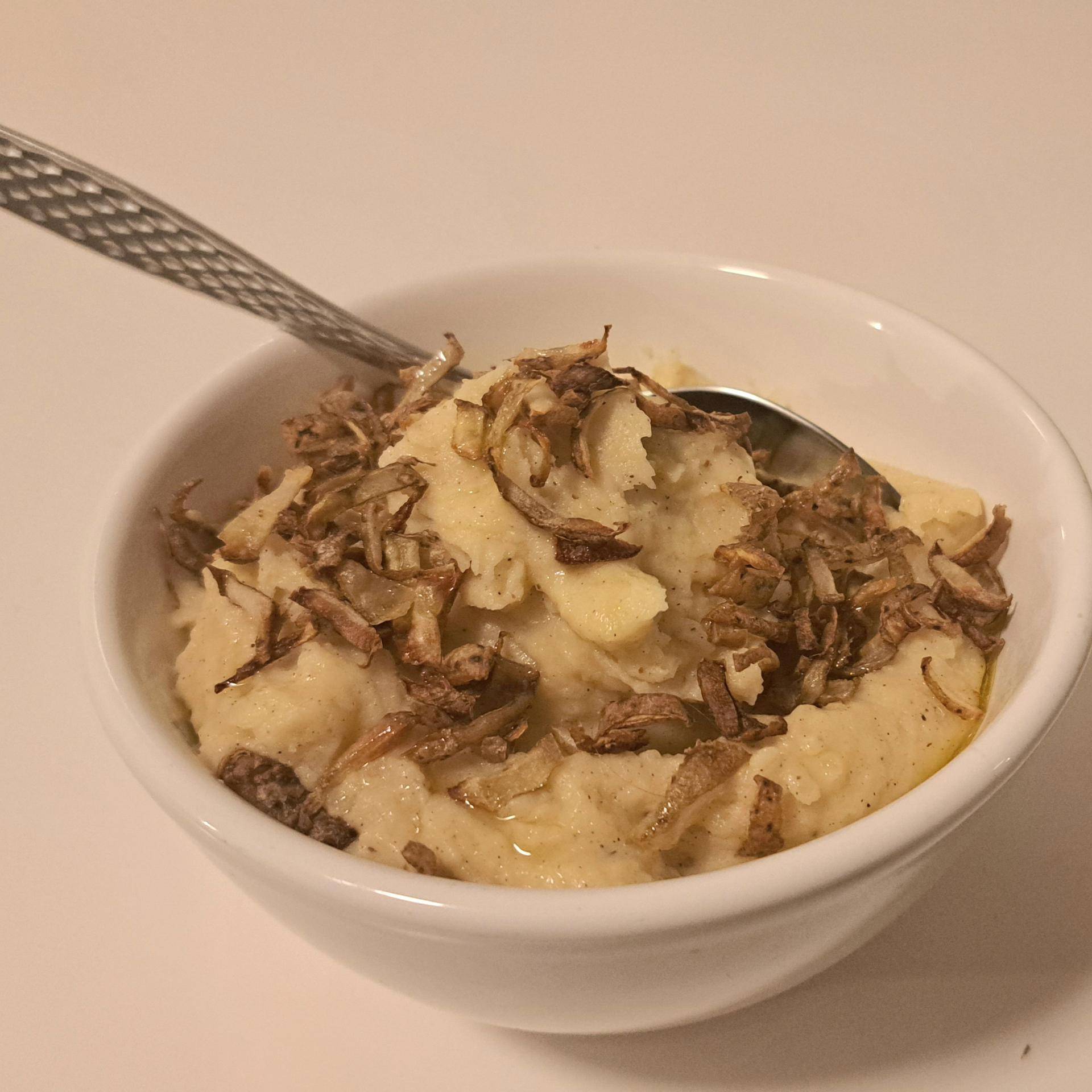 Aksamitne puree truflowe pod chrupiącym chrustem - przepisy Cookeo V3 | Tefal