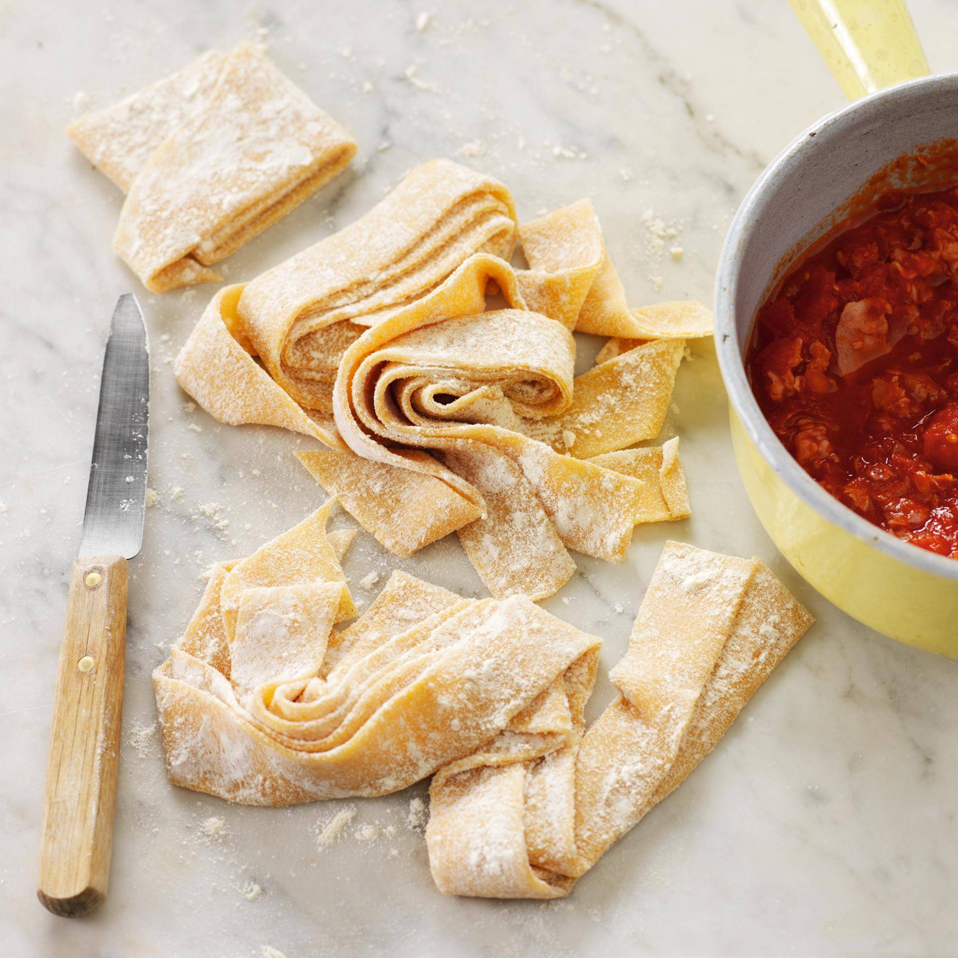 Świeży makaron - przepisy Kitchen Machines Touch/Touch + | Tefal