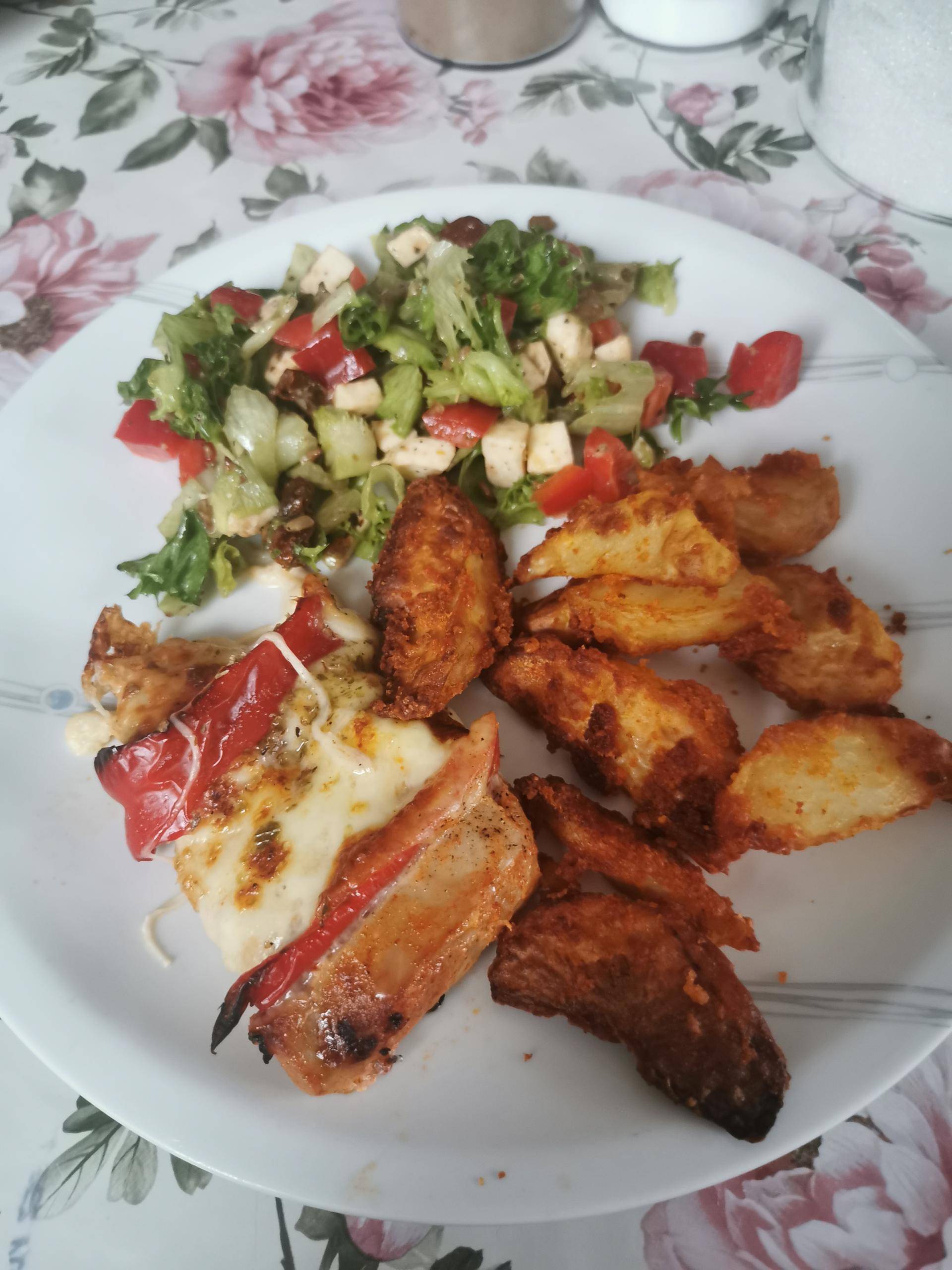 Pierś w jogurcie z papryką i mozzarellą - przepisy DUAL EASY FRY XXL | Tefal