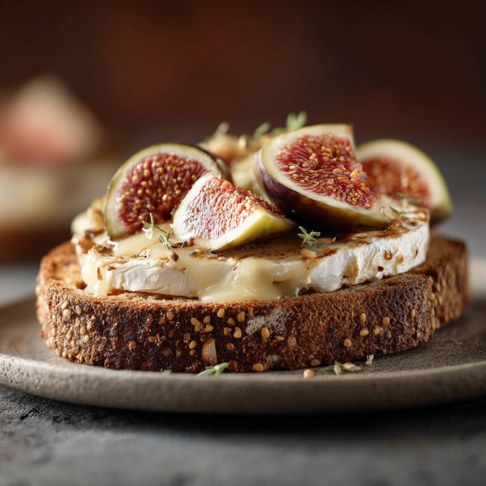 Kanapka z serem pleśniowym i figą - przepisy EASY FRY & GRILL 2 in 1 MECHANICAL | Tefal