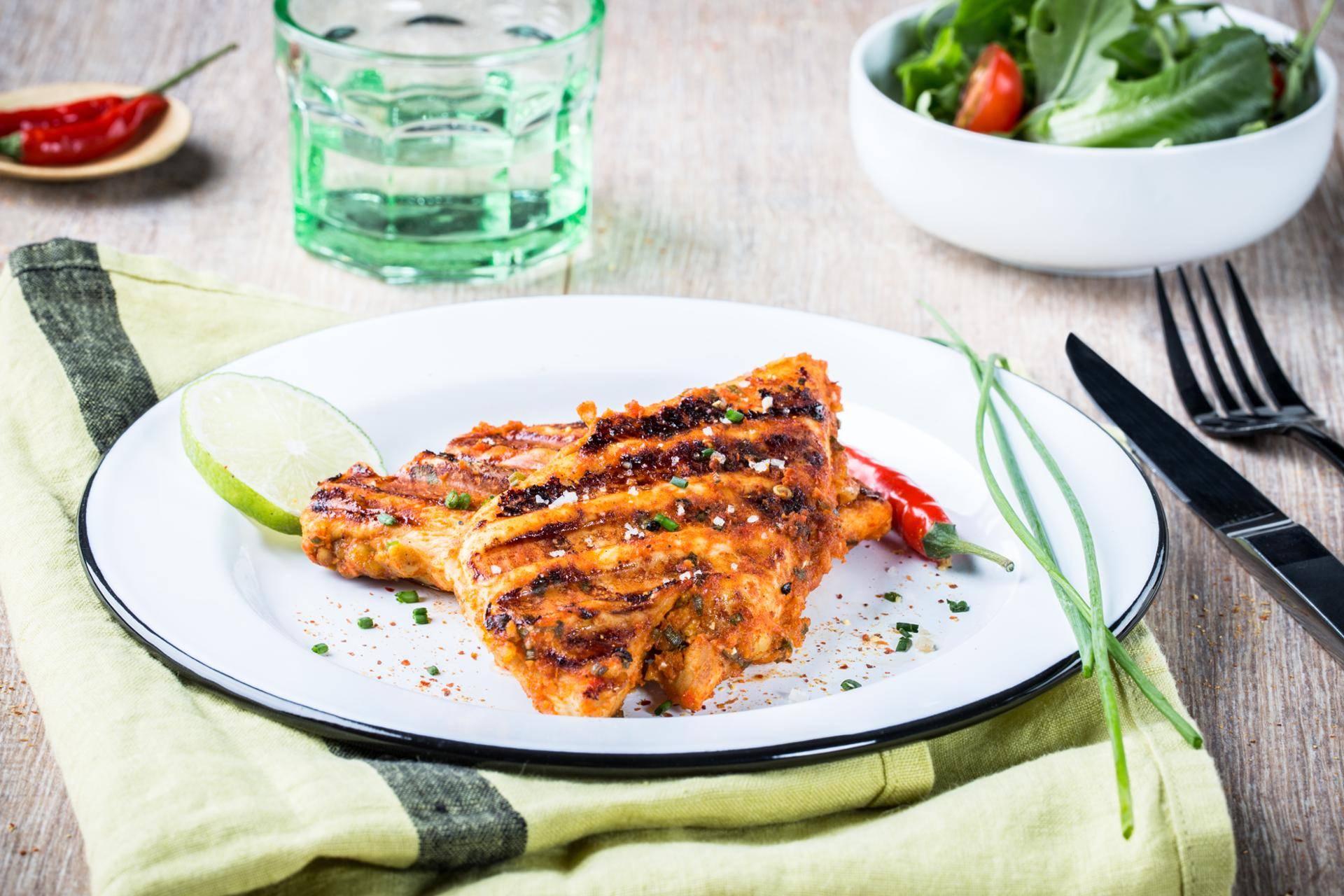 Kurczak po jamajsku - przepisy OptiGrill | Tefal